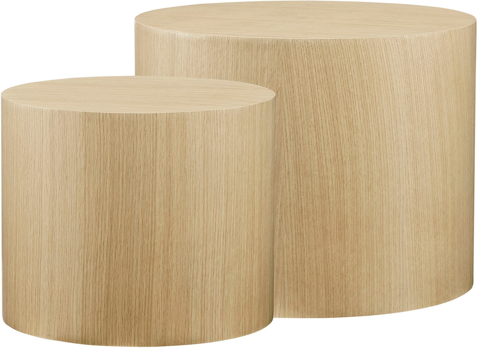 SalesFever Couchtisch, (2 St.), mit Holzfurnier