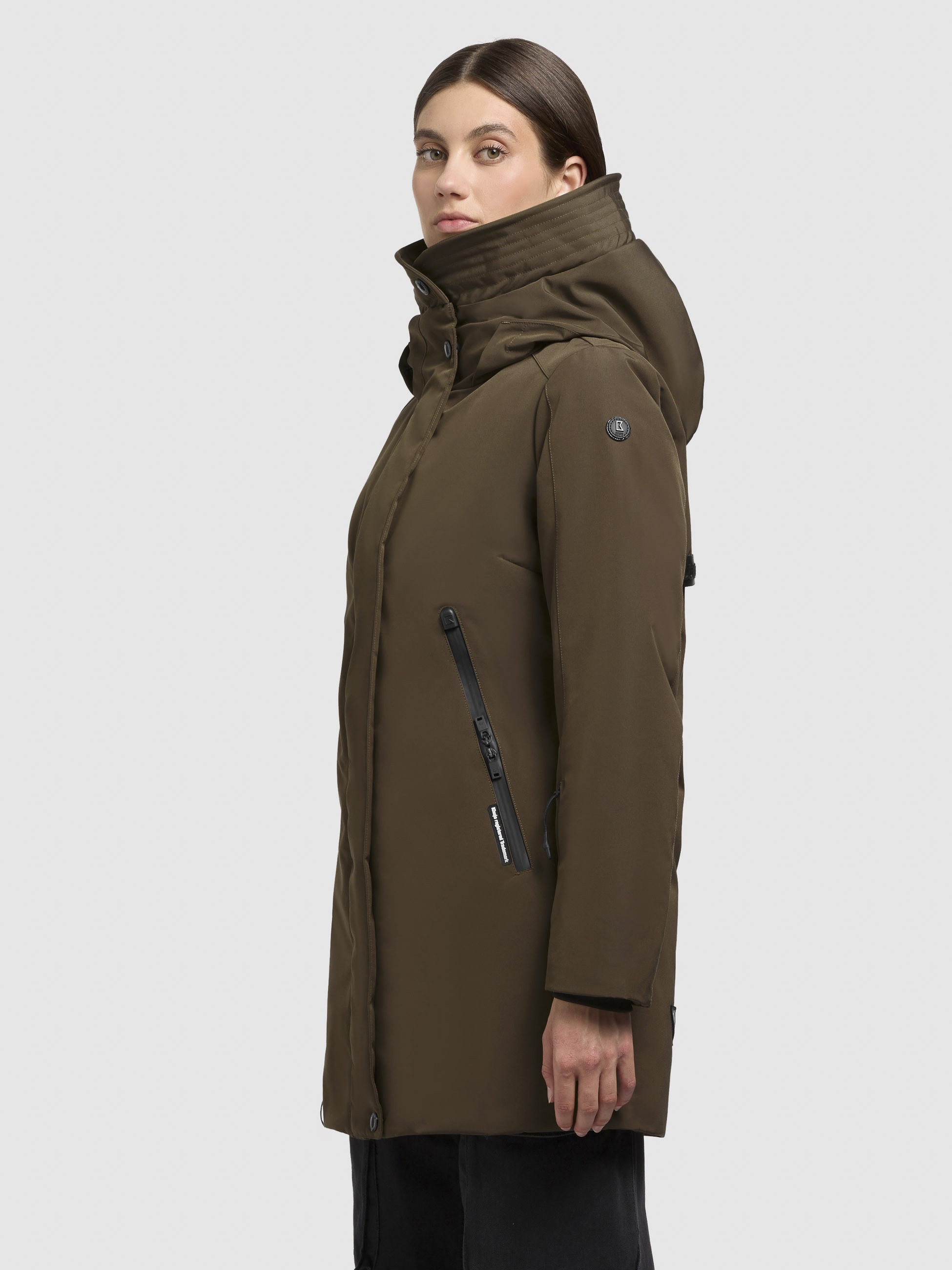 khujo Anorak »VIONA5«, mit Kapuze