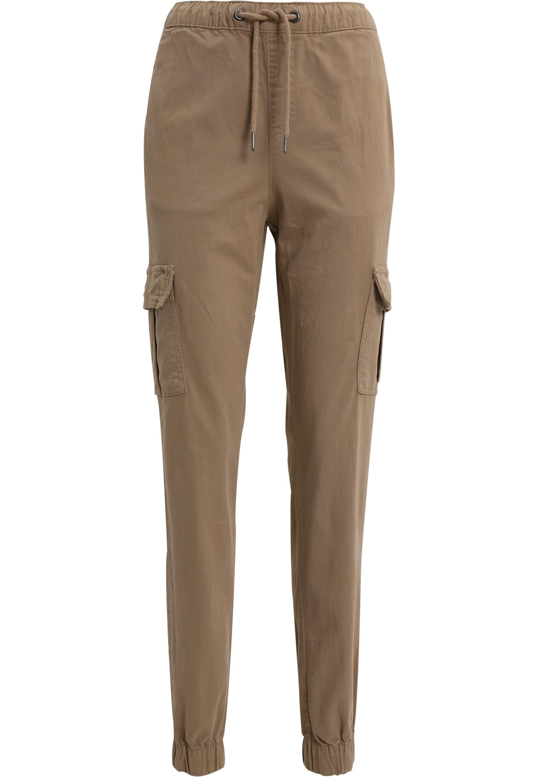 URBAN CLASSICS Stoffhose "Urban Classics Damen", (1 tlg.)