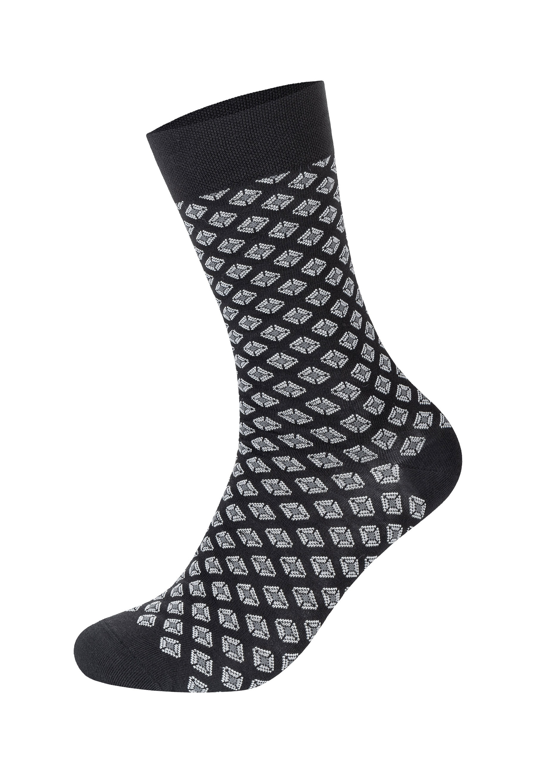 Camano Socken »Socken 5er Pack« 5er Pack Ca-soft Bund ohne Druckgefühl, Superfeine, gekämmte Baumwolle