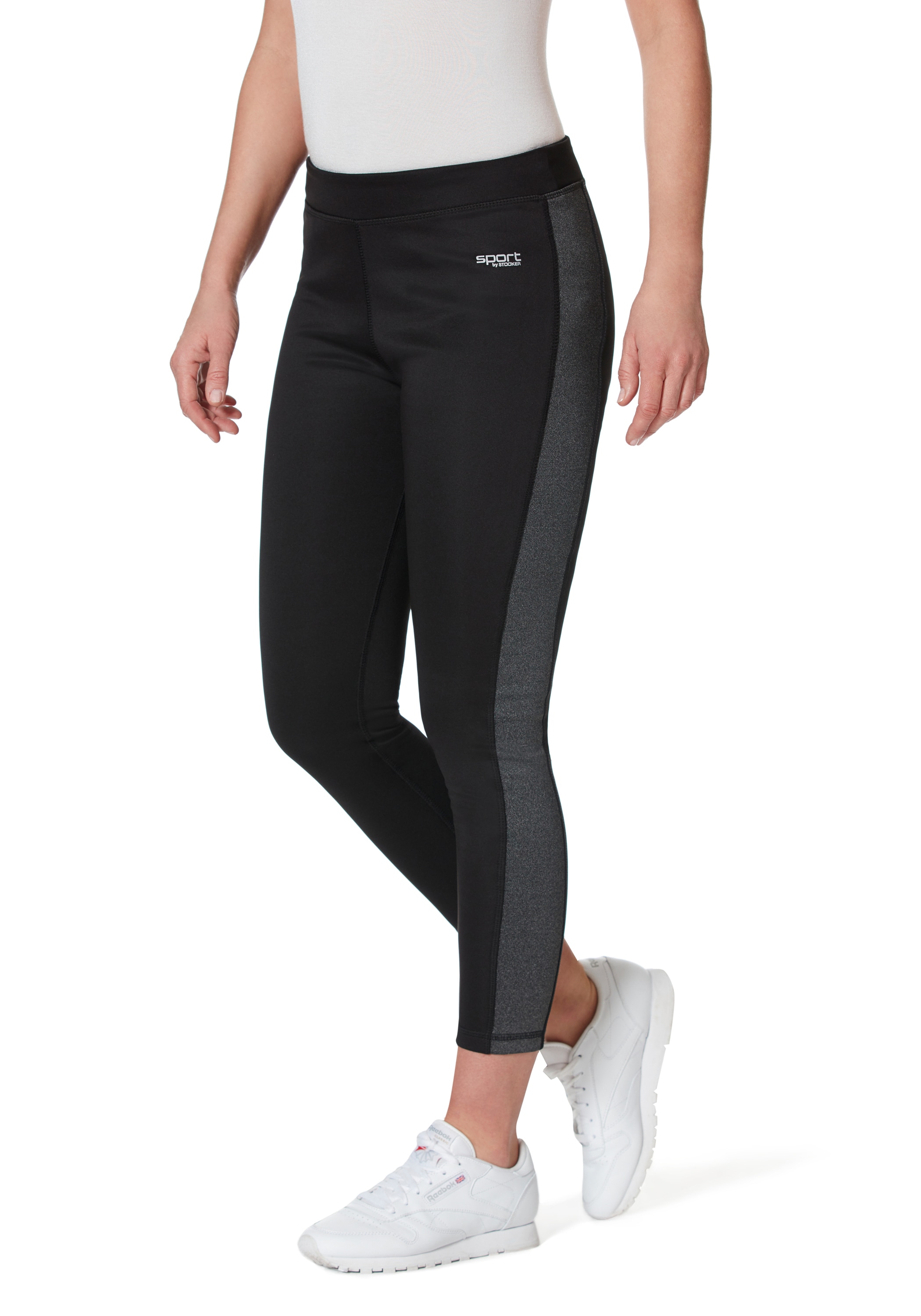 STOOKER WOMEN 7/8-Leggings »Poly-Stretch Sport Leggings High Tech«, Legging Fit Sport für Damen