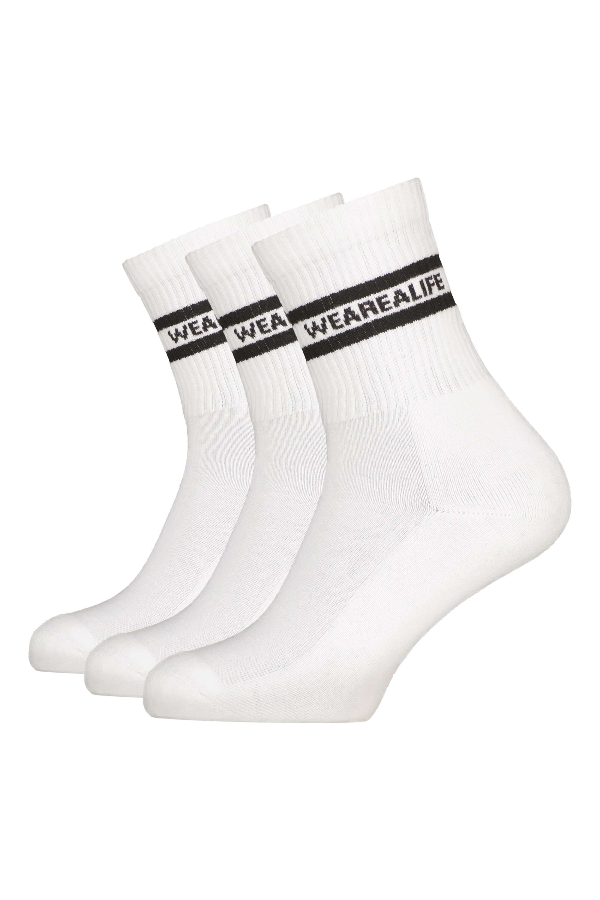 Alife & Kickin Tennissocken lange Sportsocken mit Streifen, aus Baumwolle mit weichem Bund
