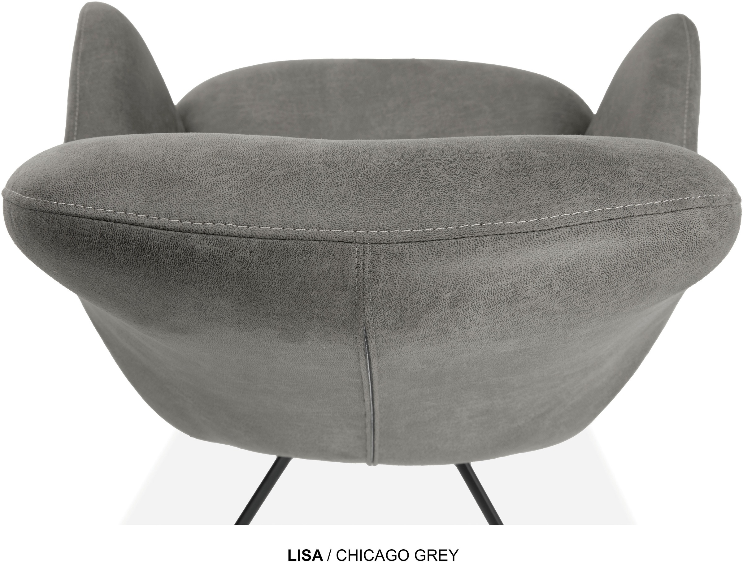 OMG Design Esszimmerstuhl »Lisa« (Set) 1 Stk.Drehstuhl mit auto-return, Armlehnenstuhl