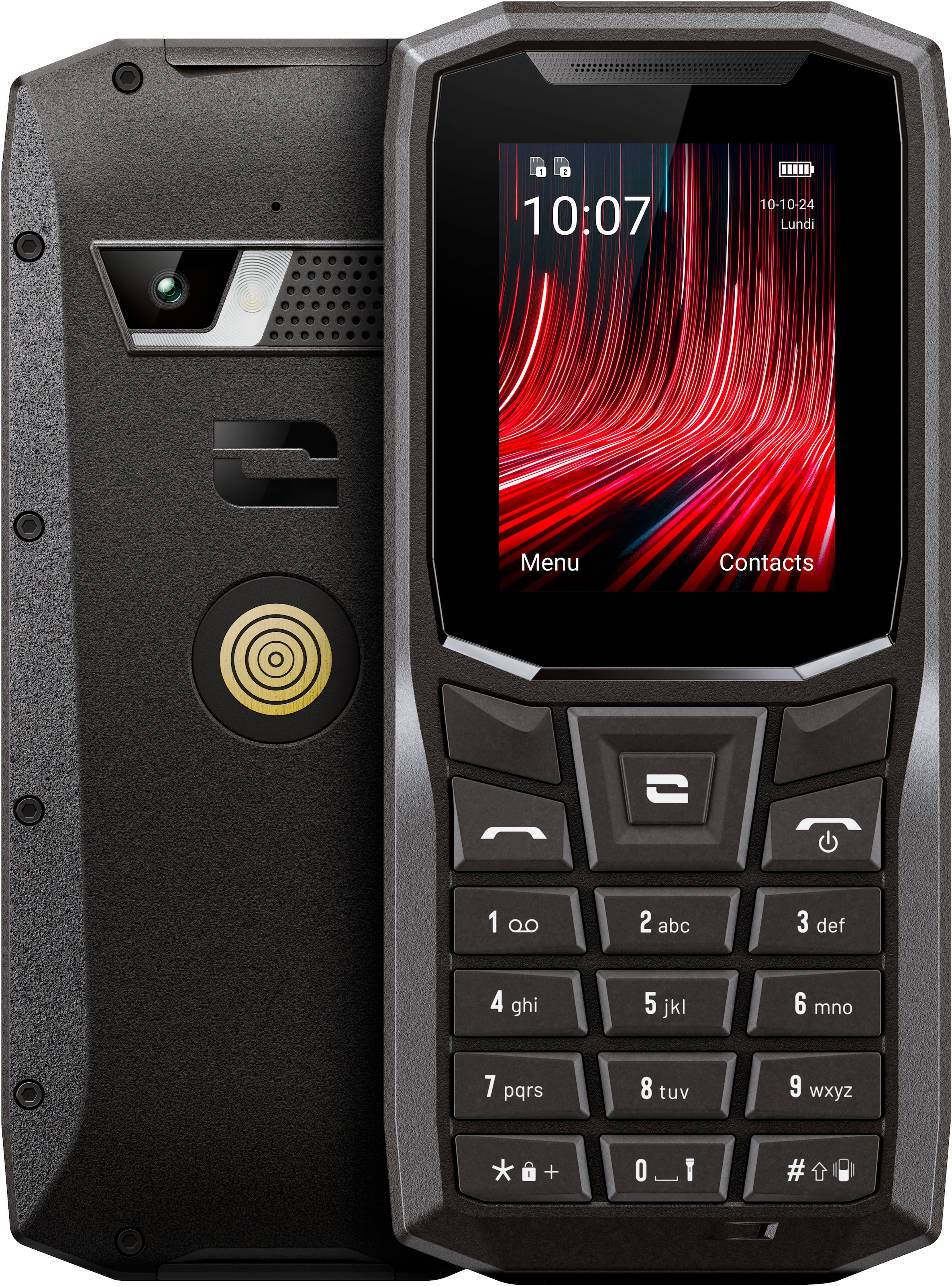 CROSSCALL Handy "Core S5", schwarz, 1 GB, Mobiltelefone