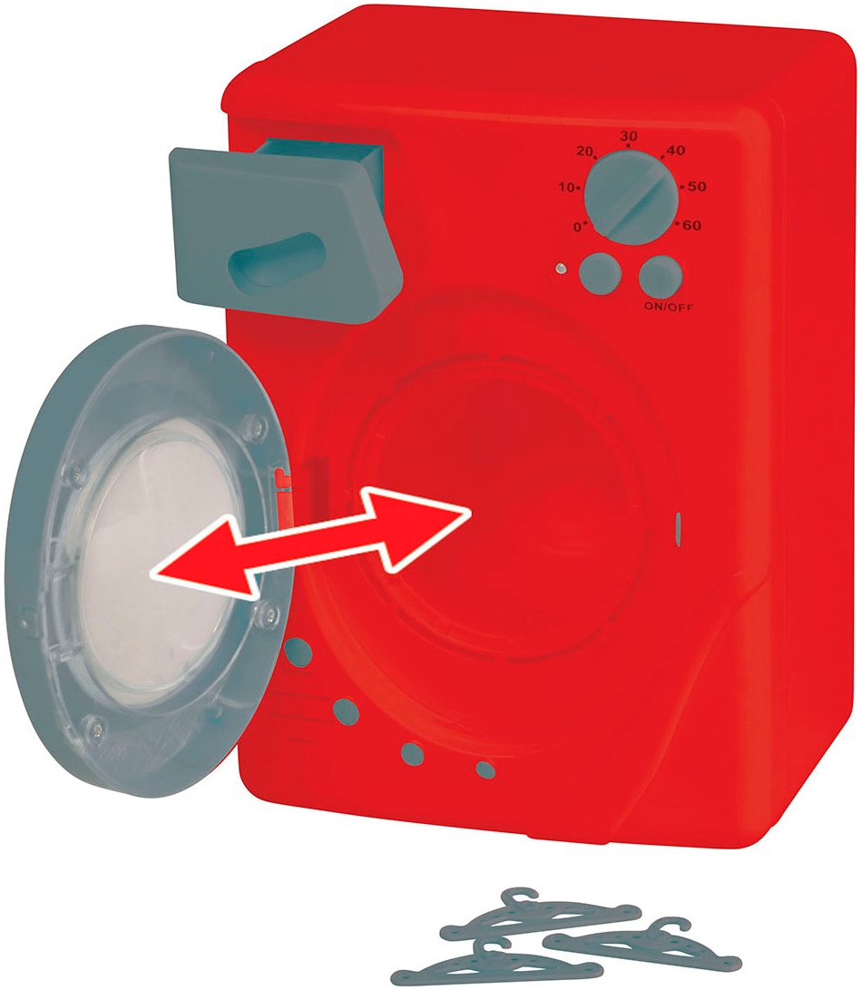 Happy People Kinder-Haushaltsset »Waschmaschine und Bügeleisen« mit Licht- und Soundeffekt