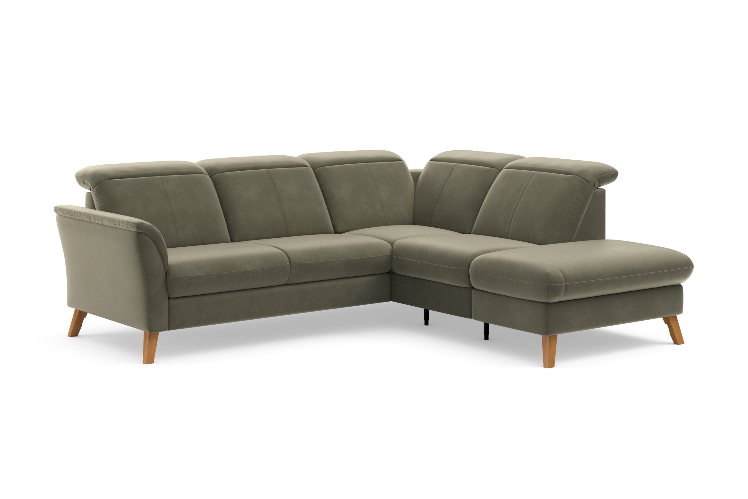 Thumbnail - sit&more Ecksofa "Romero L-Form" wahlweise mit oder ohne TV-Funktion, Bettfunktion, Bettkasten