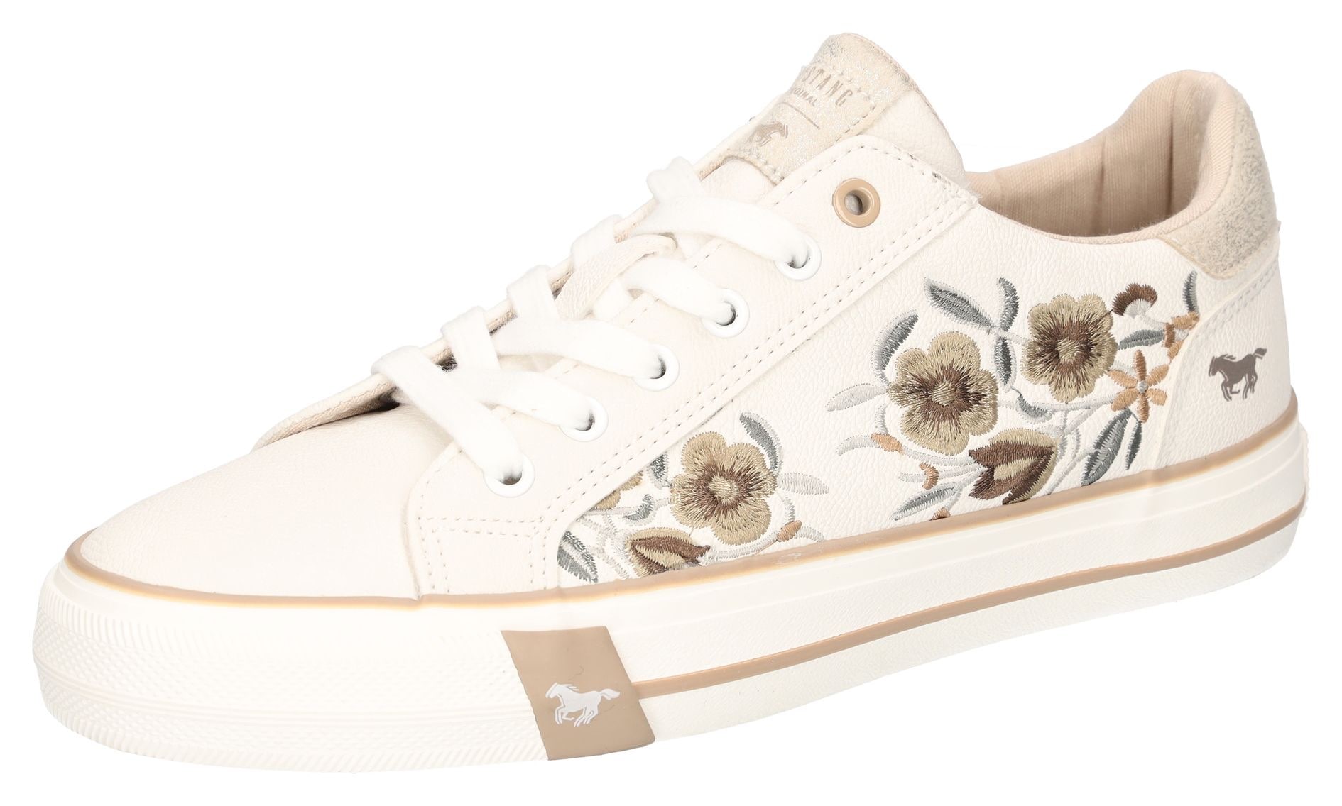 Mustang Shoes Sneaker, Freizeitschuh, Halbschuh, Schnürschuh mit modischem Design