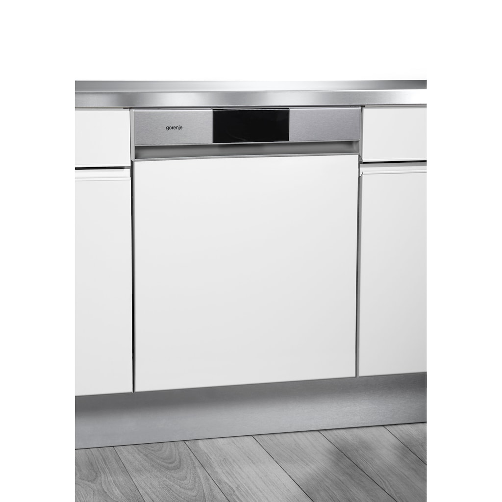 GORENJE teilintegrierbarer Geschirrspüler »GI62040X«, GI62040X, 13 Maßgedecke