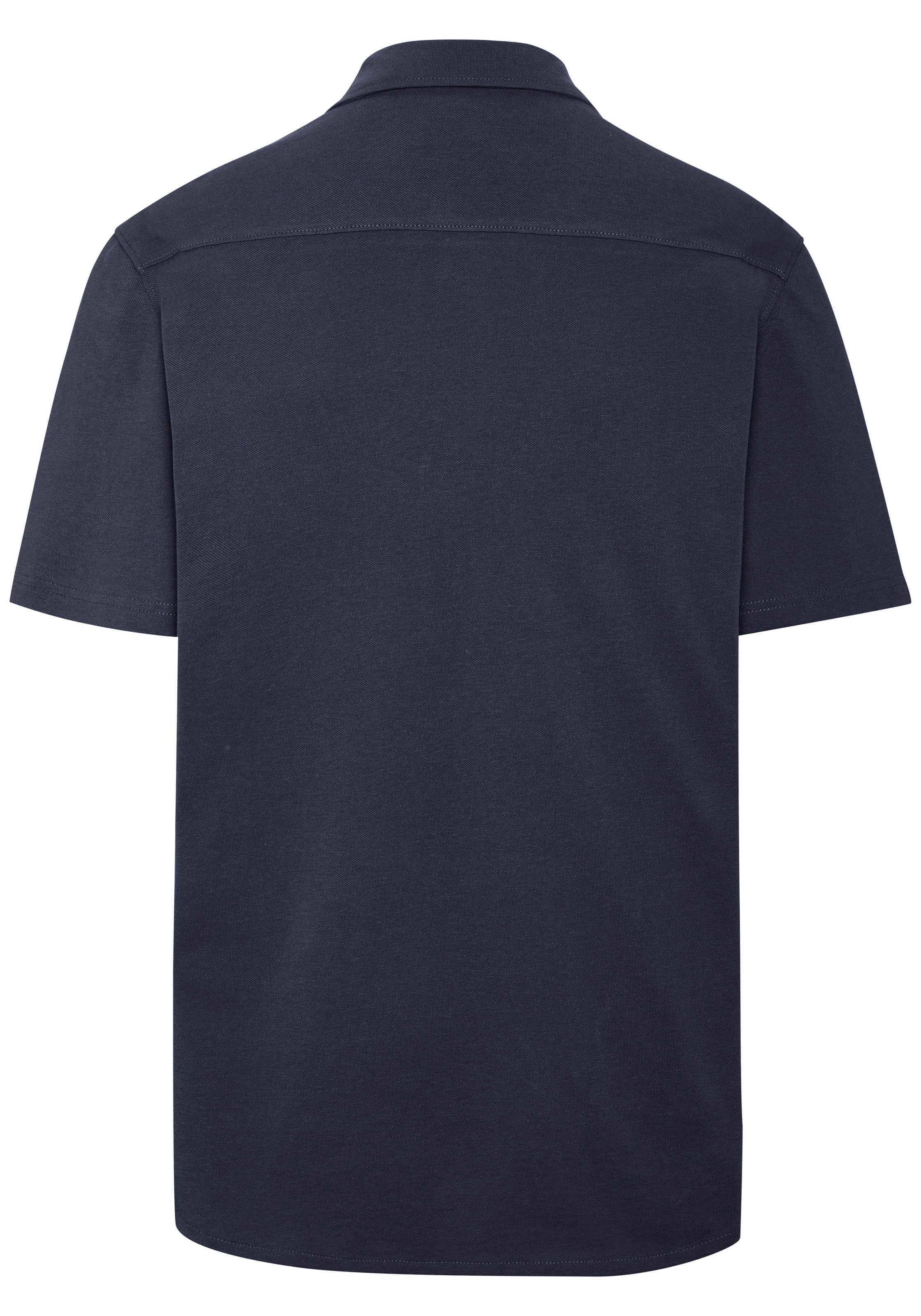 H.I.S Kurzarmhemd »- leicht strukturiertes Piqué Hemd aus angenehmer Shirt-Qualität« klassischer Kragen, tonige Knöpfe, weiche Baumwoll-Pikee-Qualität