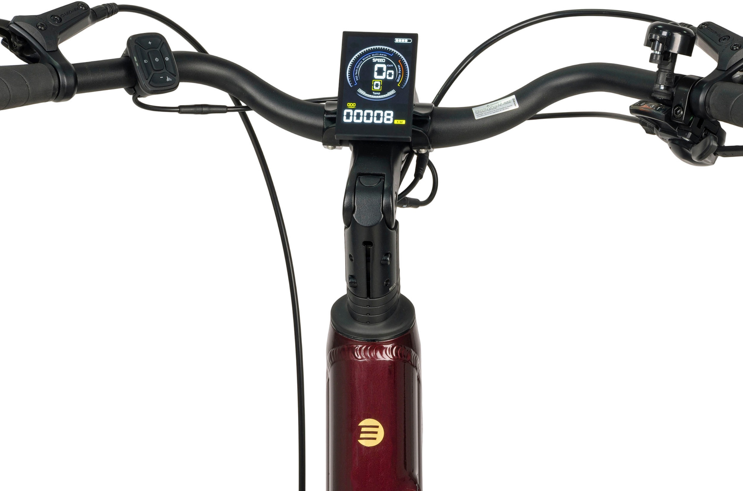 SAXONETTE E-Bike »SAXONETTE Trekkingrad Deluxe SUV easy (Wave)«, 8 Gang, Shimano, ALTUS-8 Gänge, Mittelmotor 250 W, (Packung), (mit integr. Akku), Elektrofahrrad für Damen u. Herren