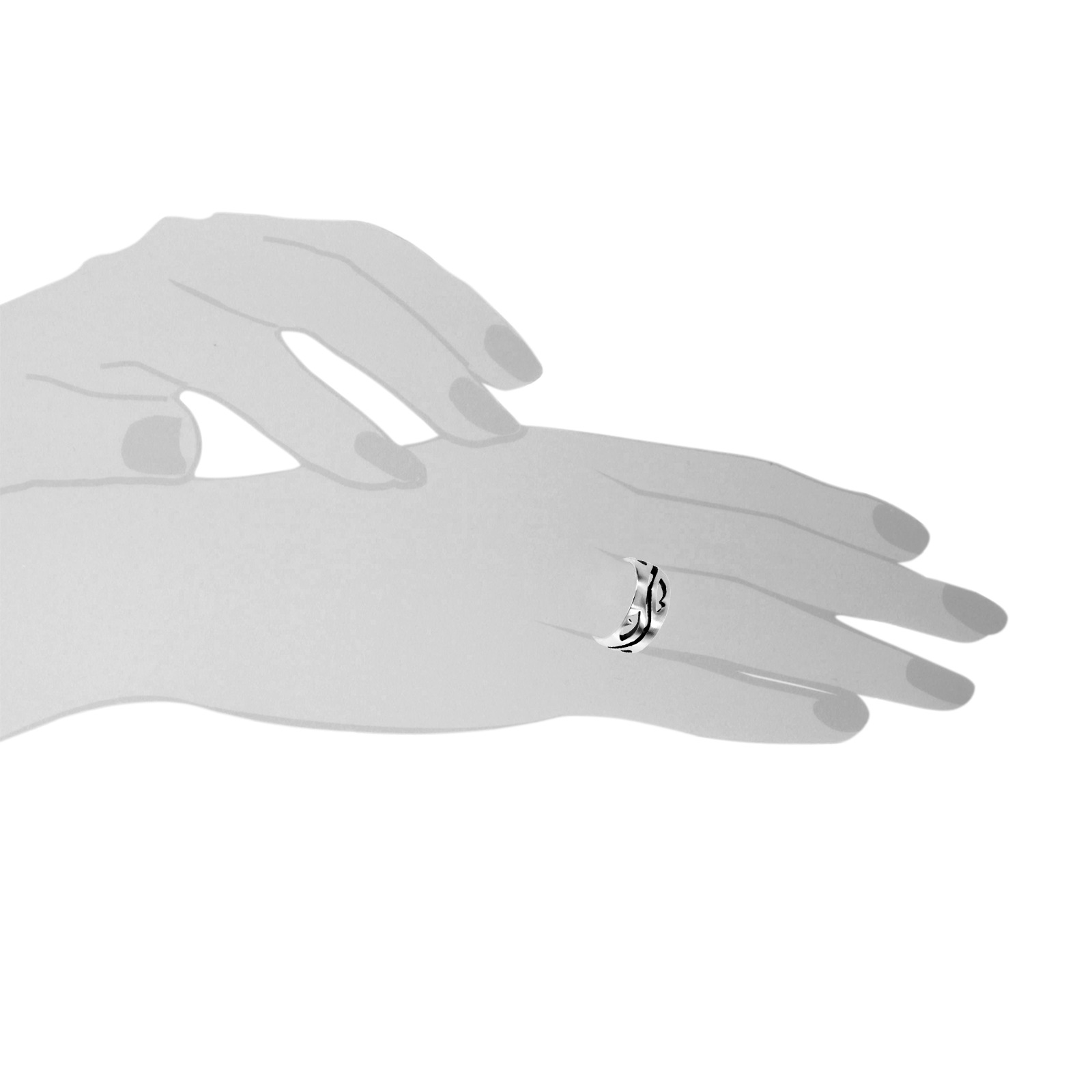 OSTSEE-SCHMUCK Fingerring »- Fisch - Silber 925/000 -,«