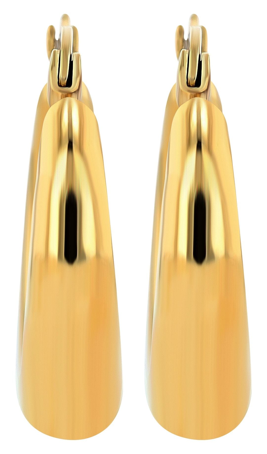 Adelia´s Paar Creolen "Damen Ohrringe – Creole aus Edelstahl" Ein kleines G günstig online kaufen