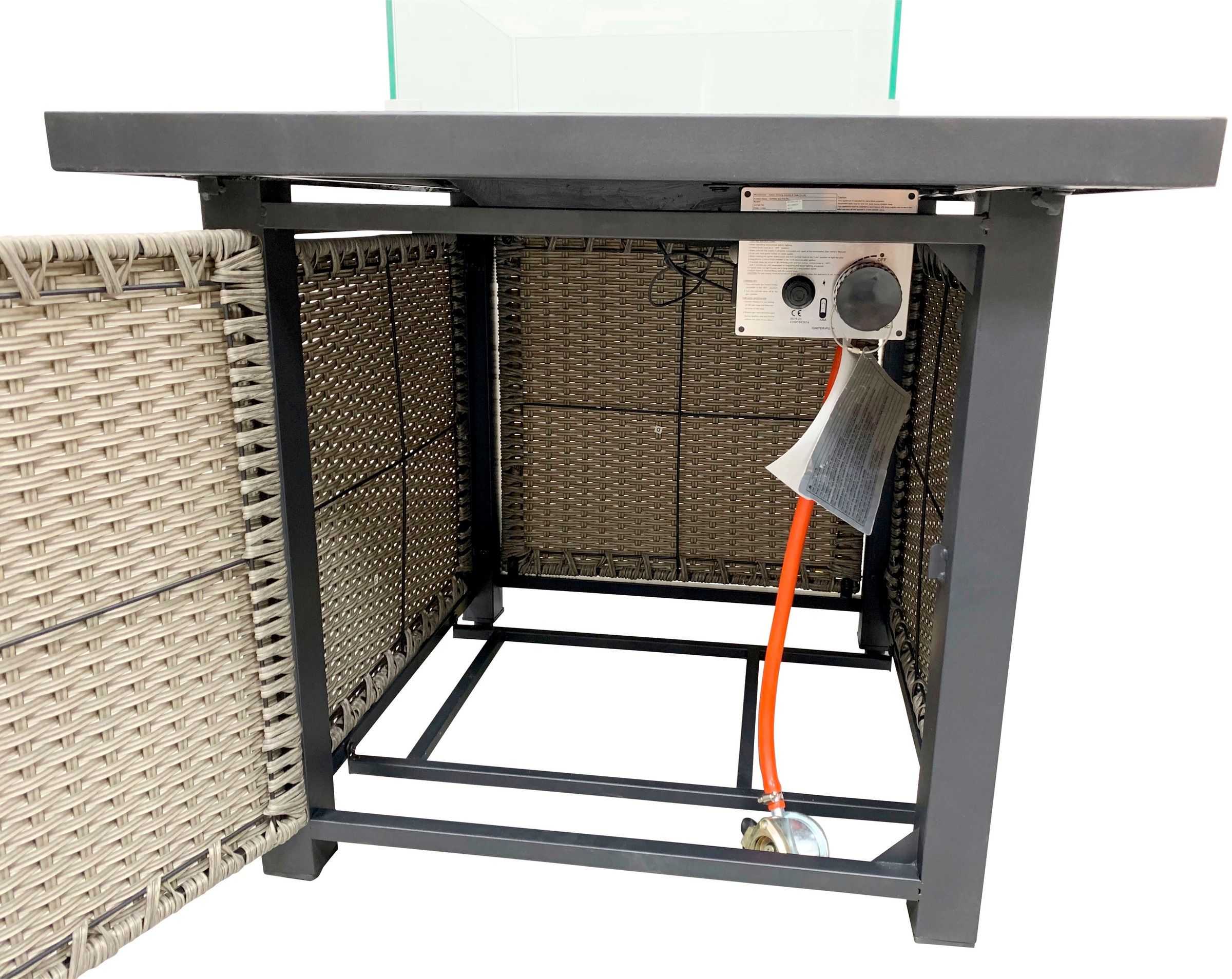 Thumbnail - Tepro Feuerstelle "Medfield" Gasfeuerstelle, BxLxH: 76,5x76,5x65,5 cm