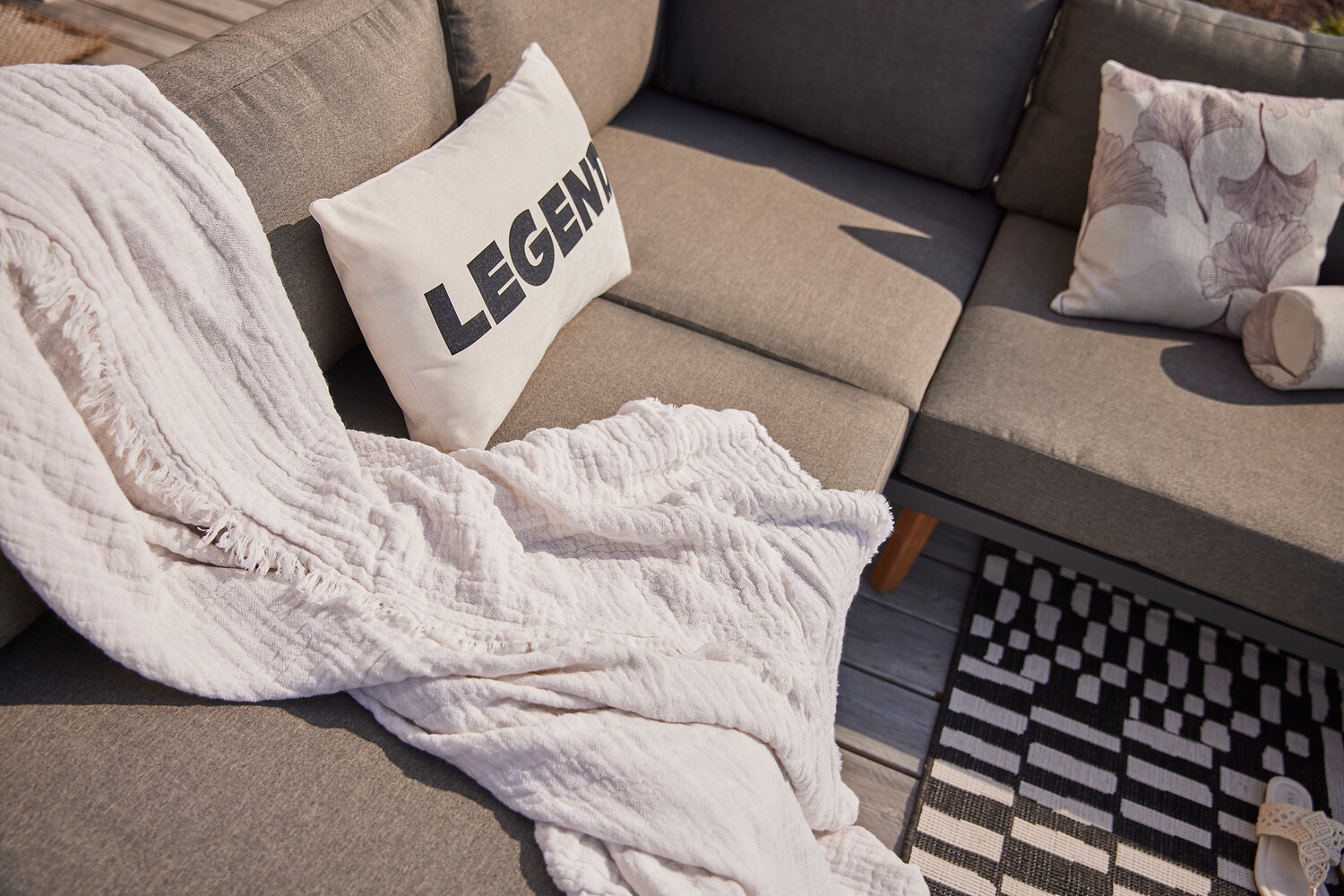 done.® Dekokissen »LEGEND« Extra weiche Haptik
