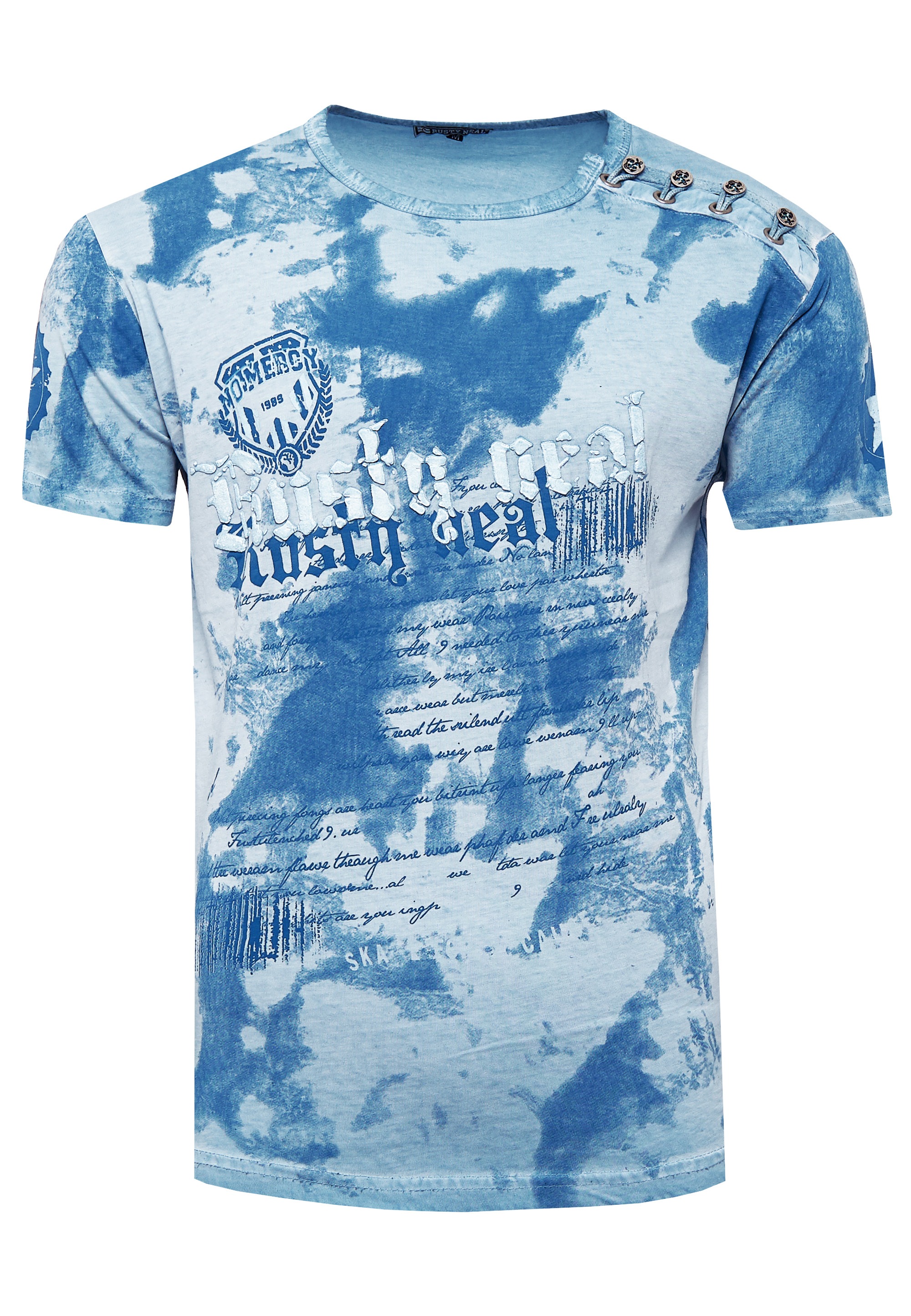 Thumbnail - Rusty Neal T-Shirt, in tollem Batik-Design