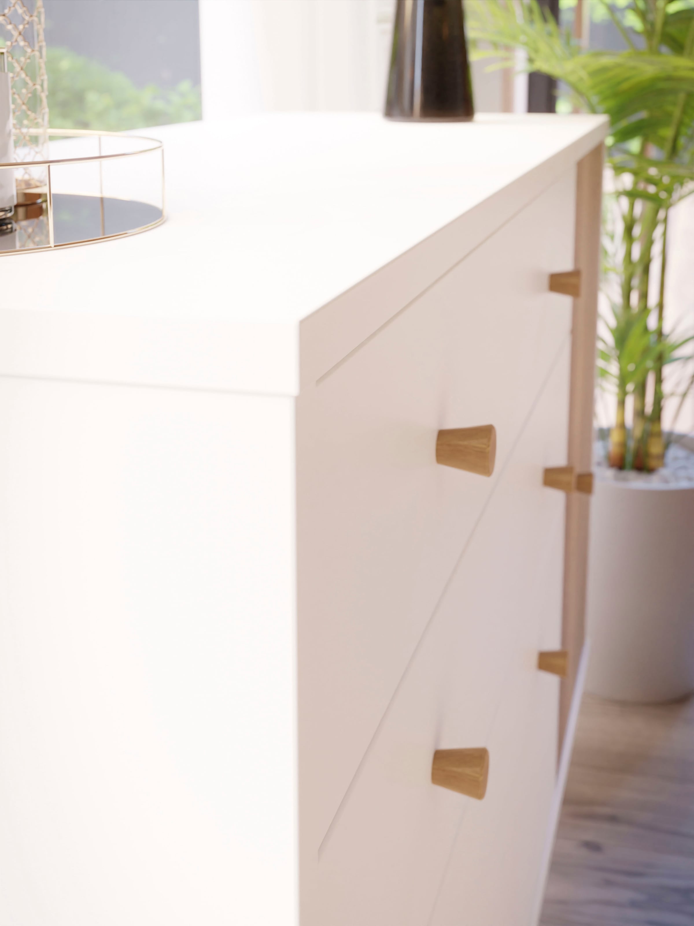 FORTE Sideboard »Harllson EasyKlix by Forte«, die neue geniale Art Möbel aufzubauen
