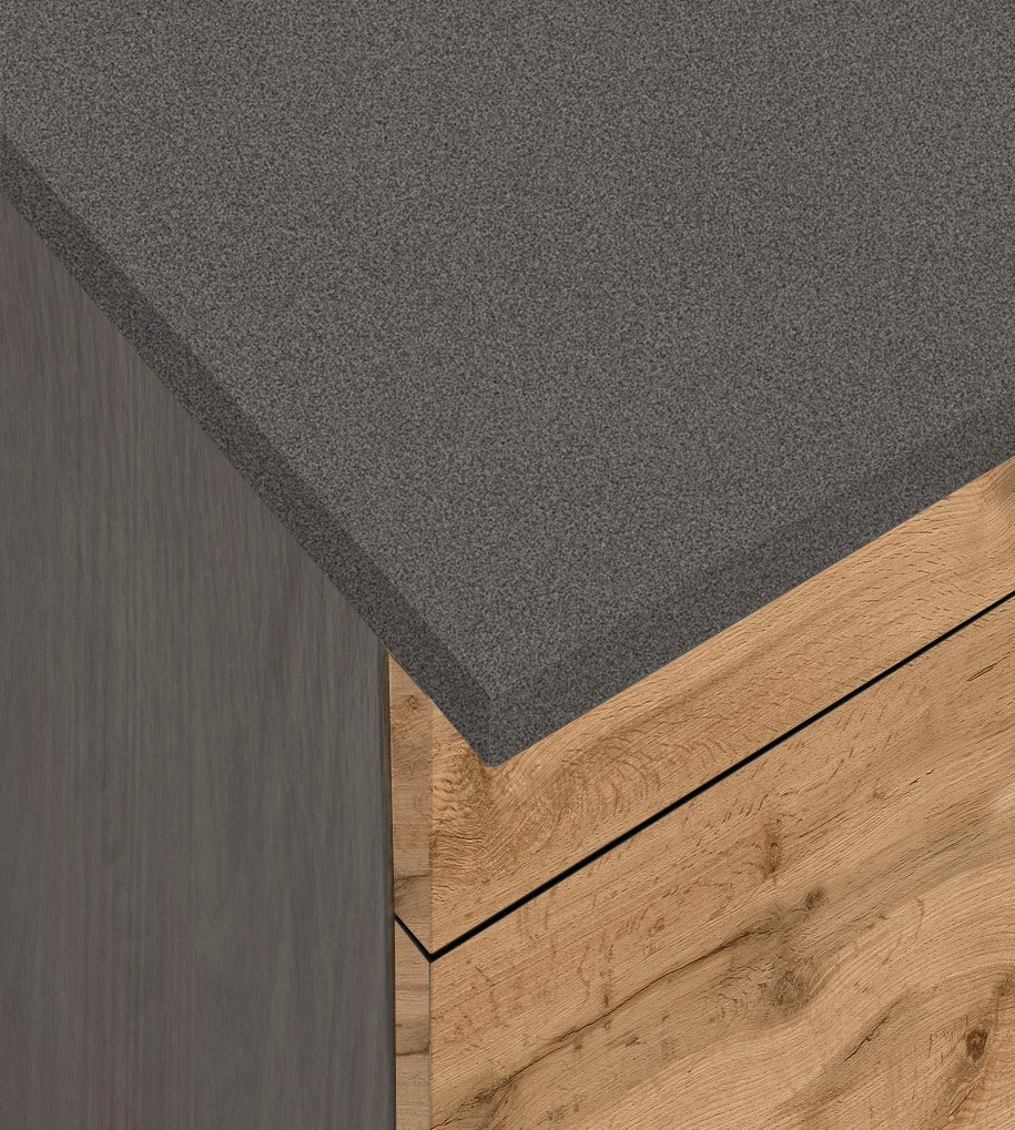 KOCHSTATION Küche »KS-Mali« Breite 210 cm, mit E-Geräten