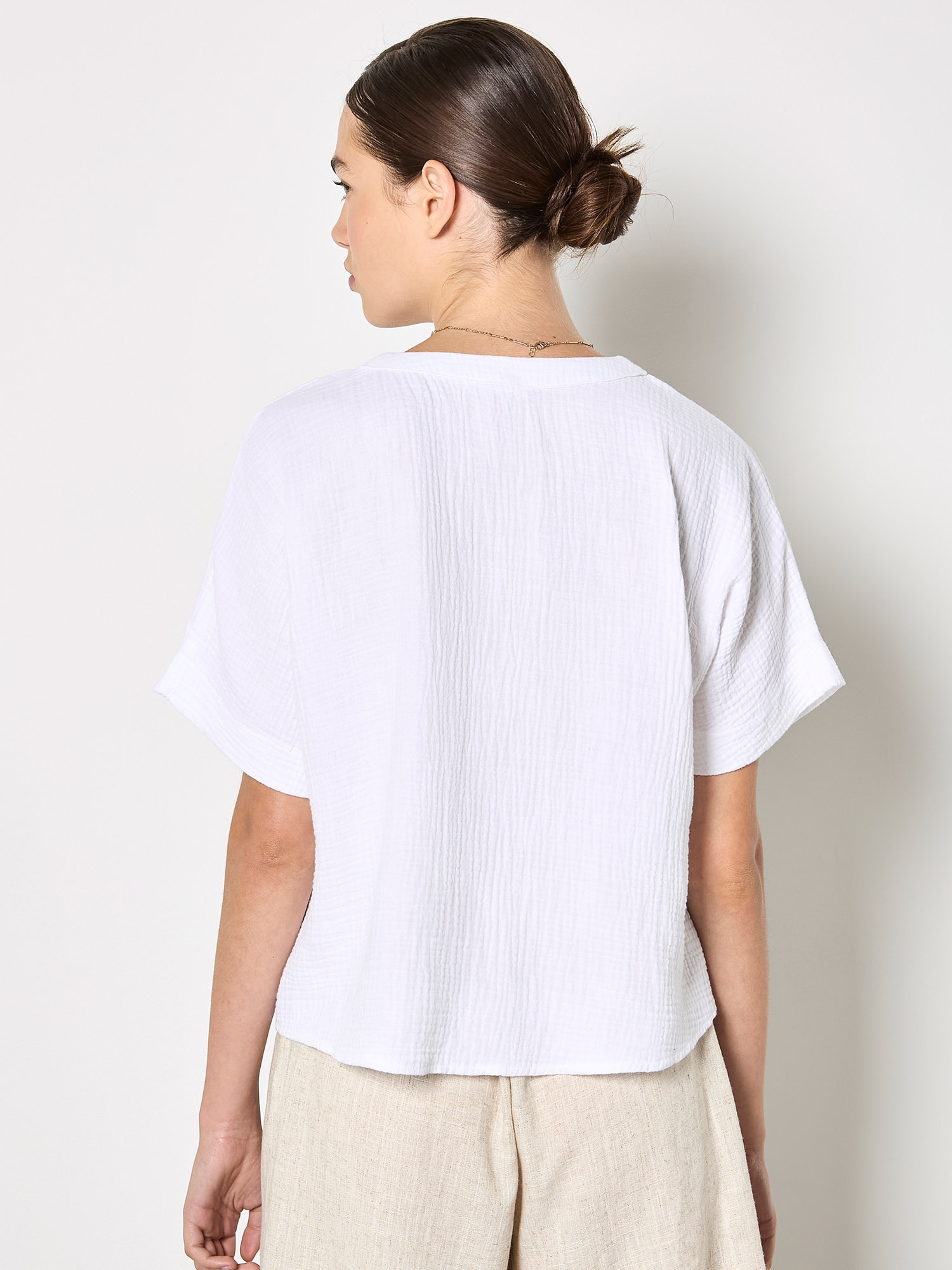 Apricot Klassische Bluse »Bluse« Einfarbig