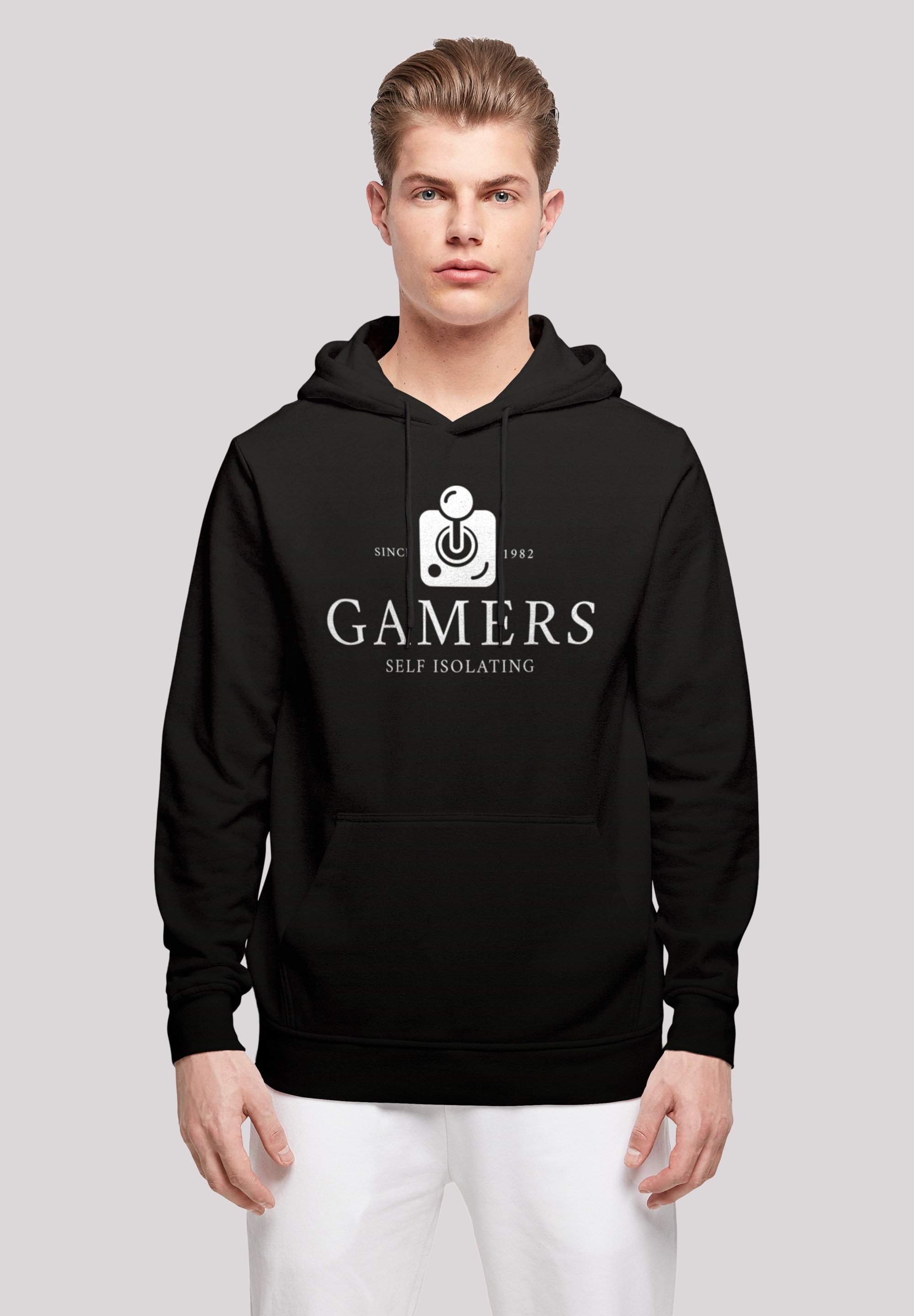 F4NT4STIC Kapuzenpullover "Retro Gaming Gamers Self Isolating", Print günstig online kaufen