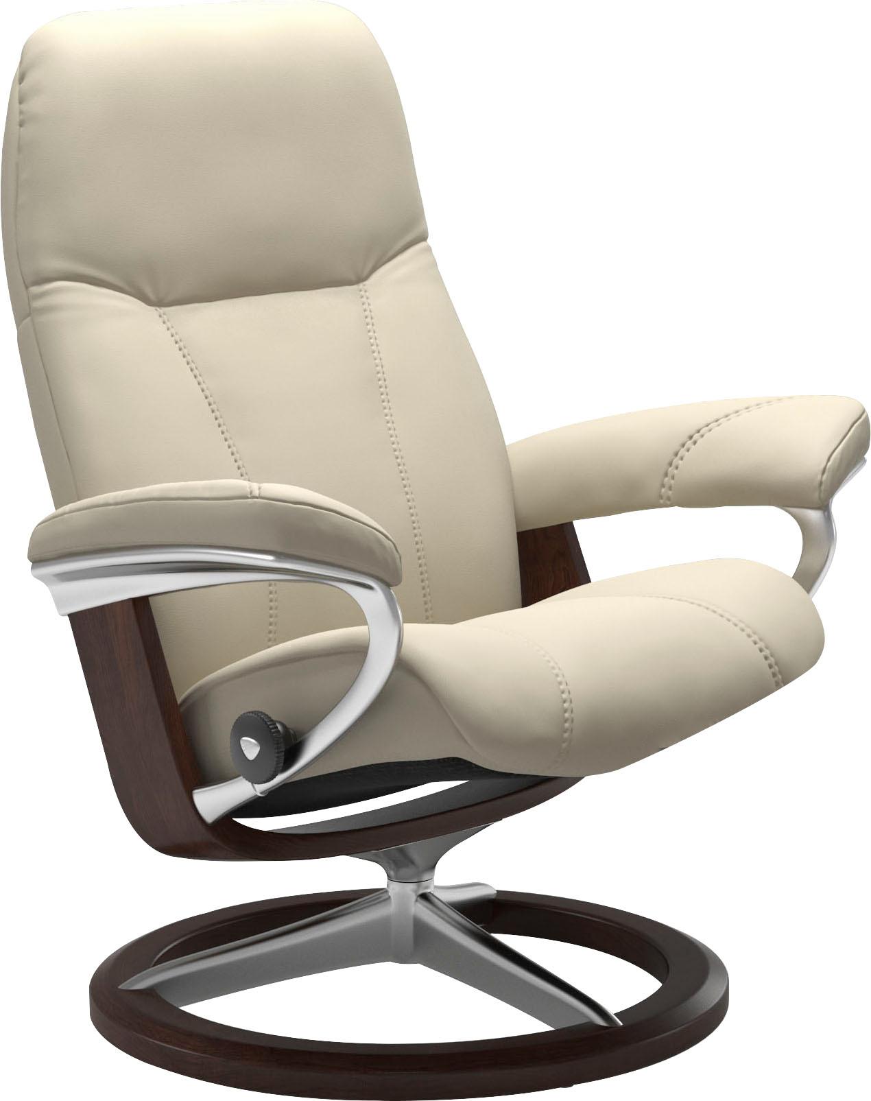 Stressless Relaxsessel "Consul" mit Signature Base, Größe S, Gestell Braun