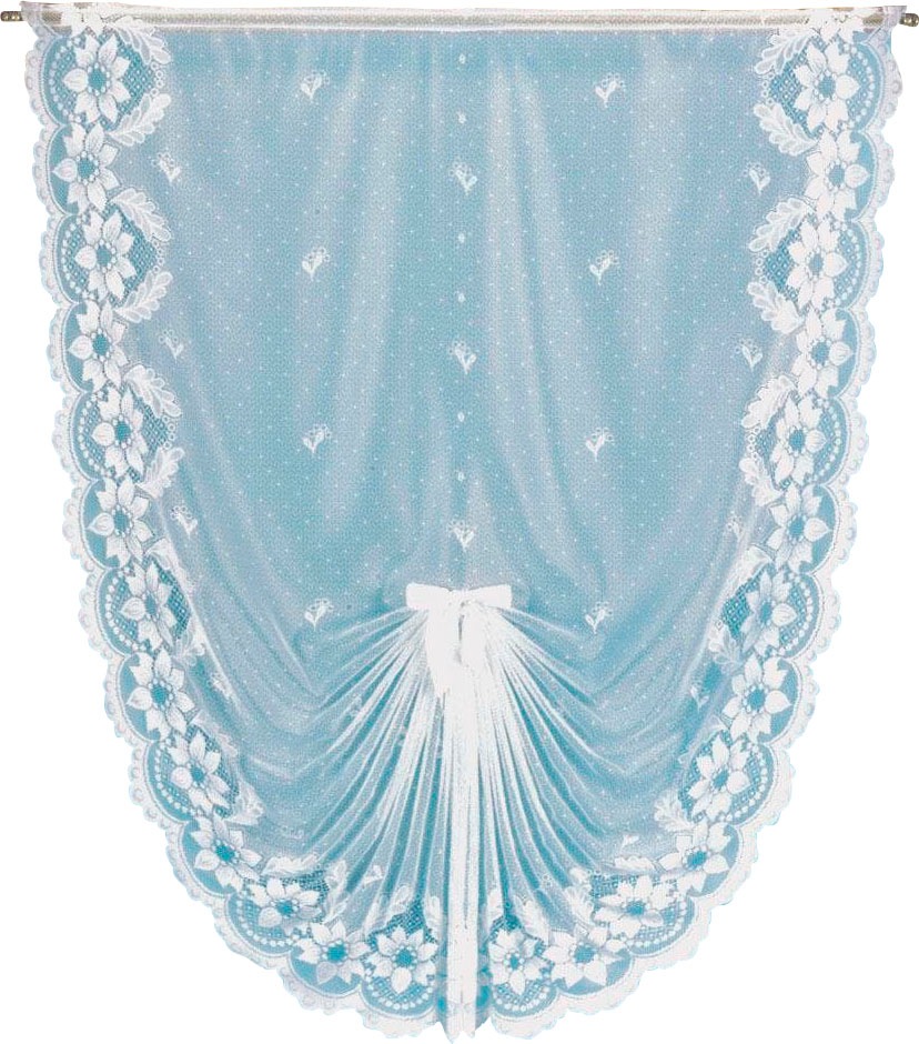 Weckbrodt Scheibengardine "Flensburg" Kräuselband 1 Stk. tlg. Jacquard, Sch günstig online kaufen