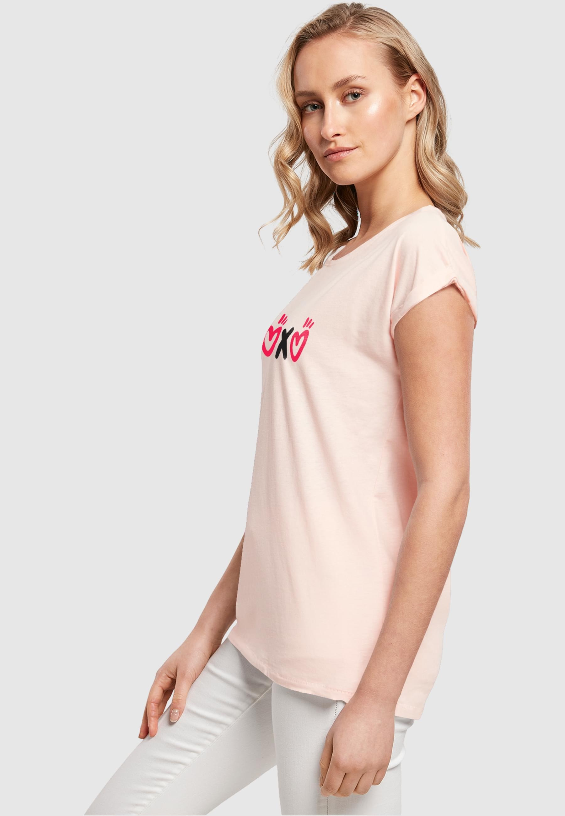 Day tlg.) Extended Ladies - BAUR »Damen bestellen XOXO (1 T-Shirt Tee«, Shoulder Merchcode Valentines |