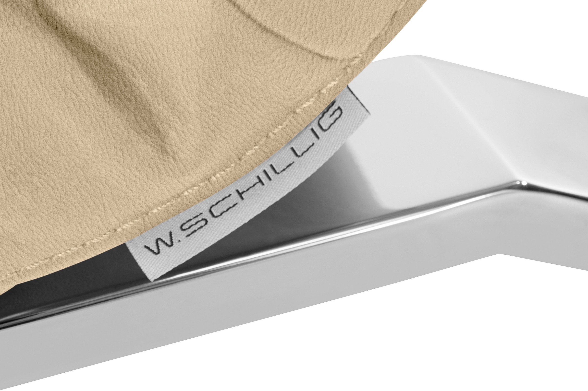 W.SCHILLIG Relaxliege »daily dreams« Funktionsliege wahlweise mit Motor, Gestell Chrom, Breite 65 cm