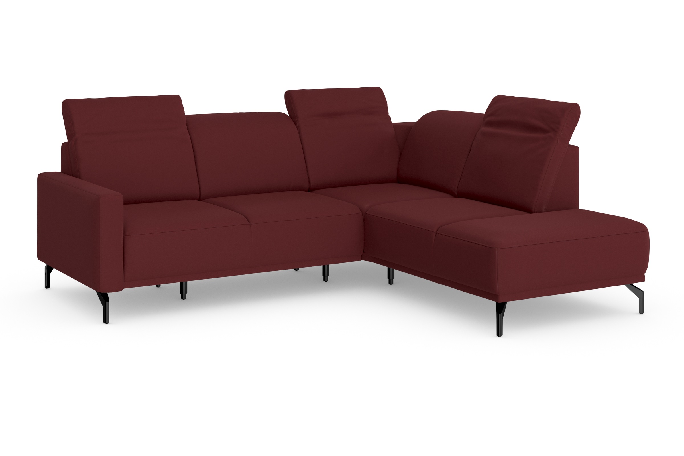 sit&more Ecksofa »Bailando L-Form«, wahlweise mit Kopfteilverstellung und Vorziehsitz, motorisch