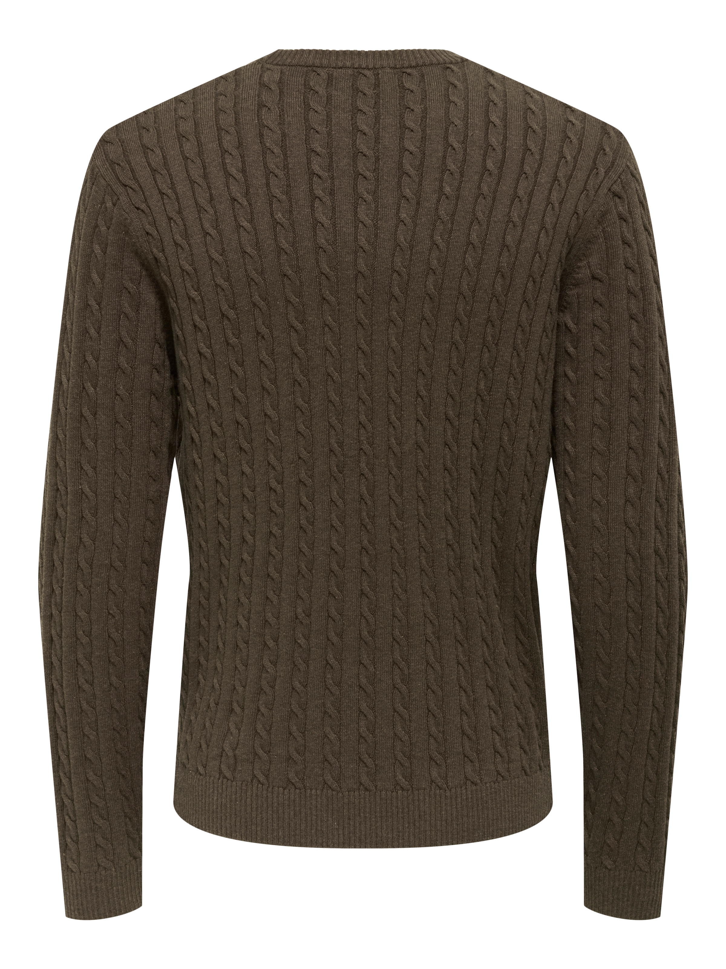 ONLY & SONS Strickpullover »ONSLOUI REG 12 CABEL CREW KNIT NOOS«