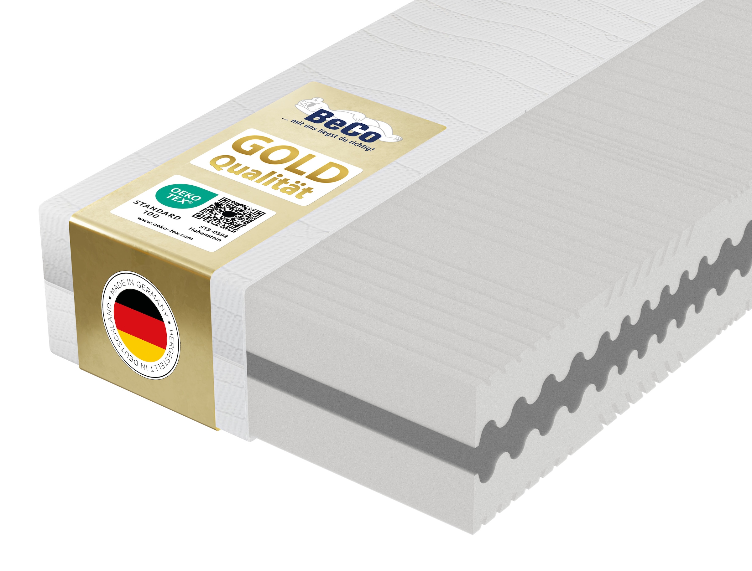 Beco Komfortschaummatratze "Gigant Trio – GOLD Komfortschaummatratze in Lux günstig online kaufen