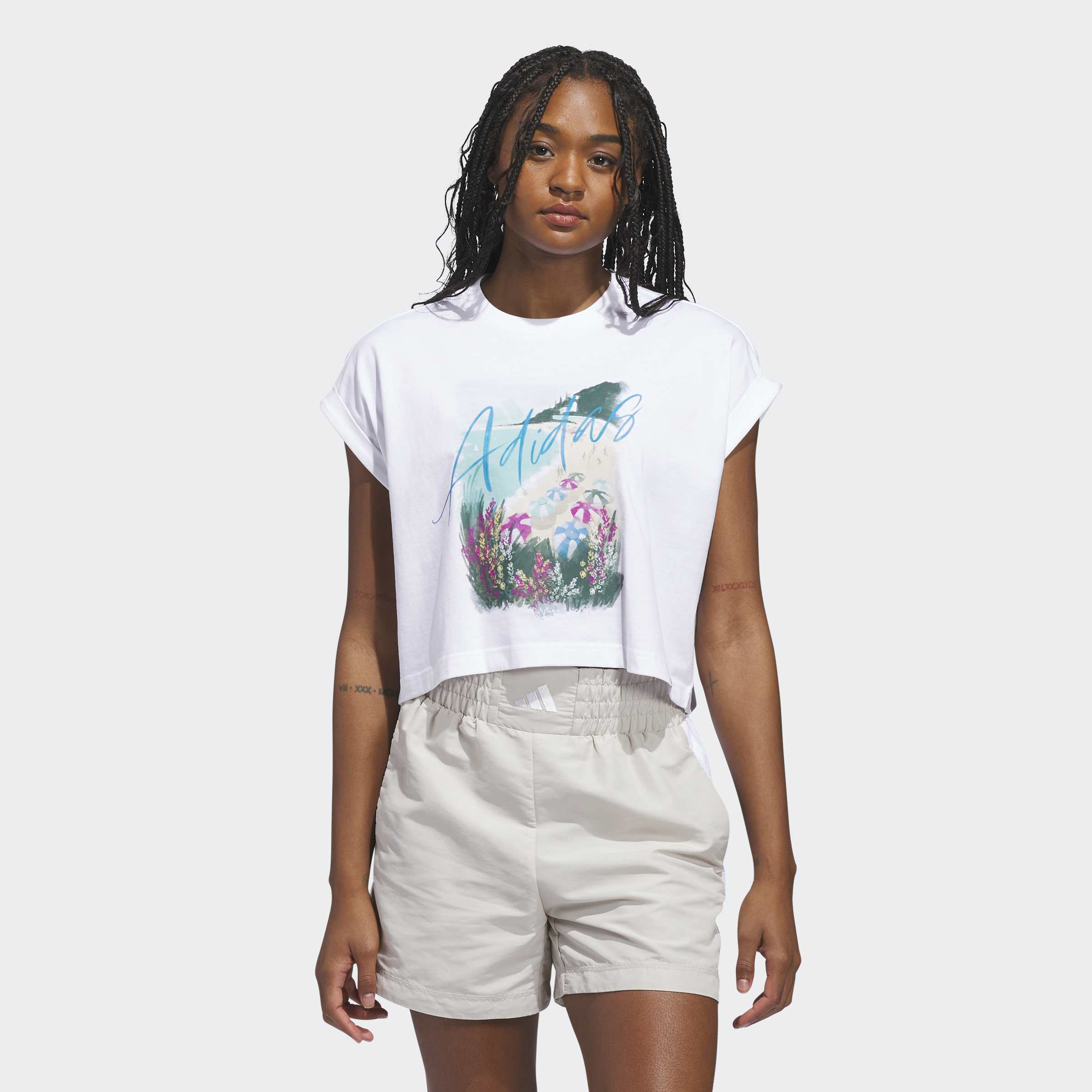 adidas Sportswear T-Shirt "SUMMER ROMANCE GRAPHIC"