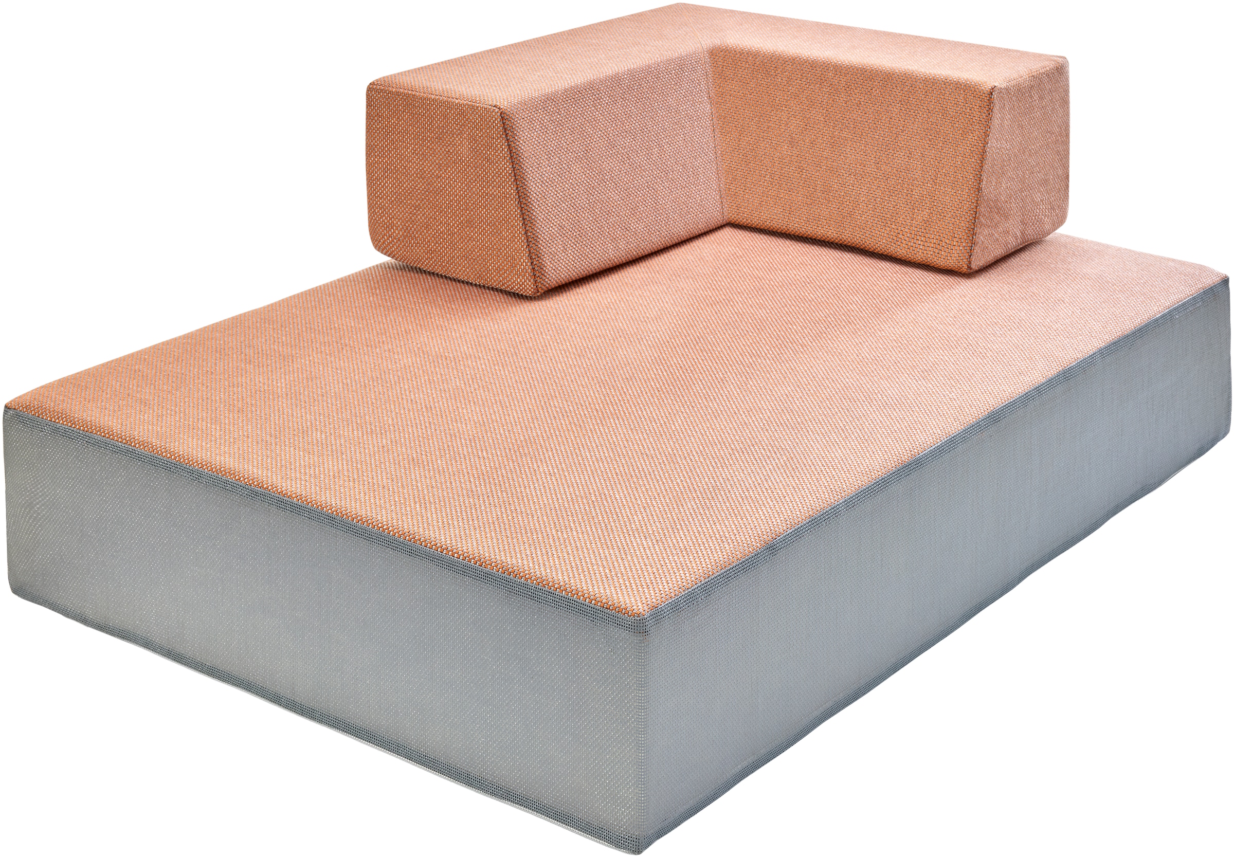 Hipp-Hopp - das Hüpfpolster Weichbodenmatte »Hüpfpolster S, Lounge Outdoor + Rückenpolster M Winkel Lounge Outdoor« Made in Germany