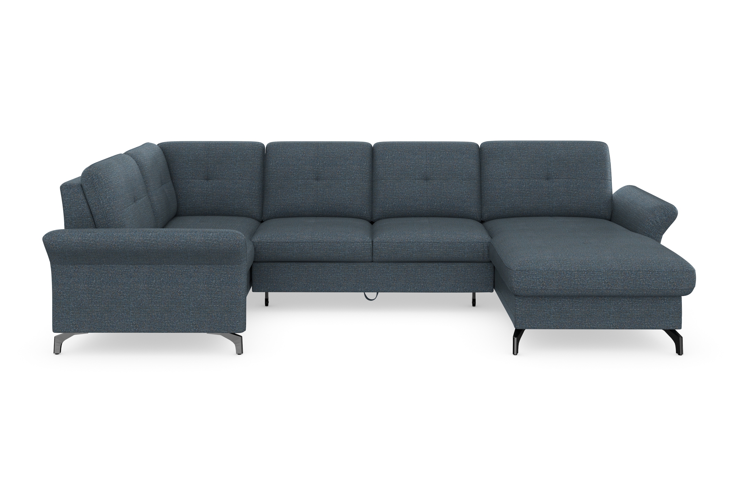 PLACES OF STYLE Wohnlandschaft "Calando U-Form" wahlweise mit Bettfunktion, günstig online kaufen