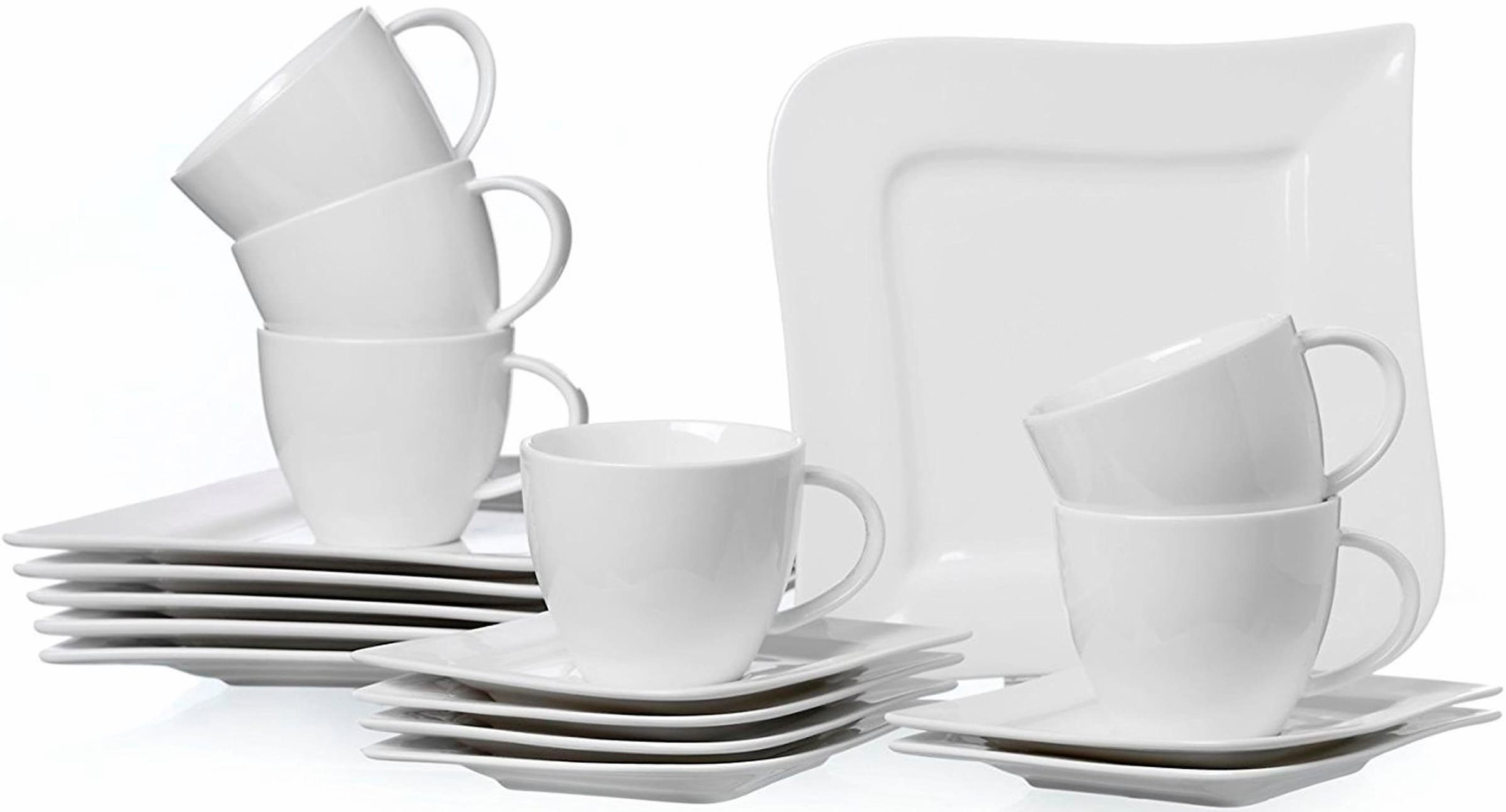 Ritzenhoff & Breker Kaffeeservice »Geschirr-Set, Service Melodie«, (Set, 18 tlg.), 18 Teile, für 6 Personen