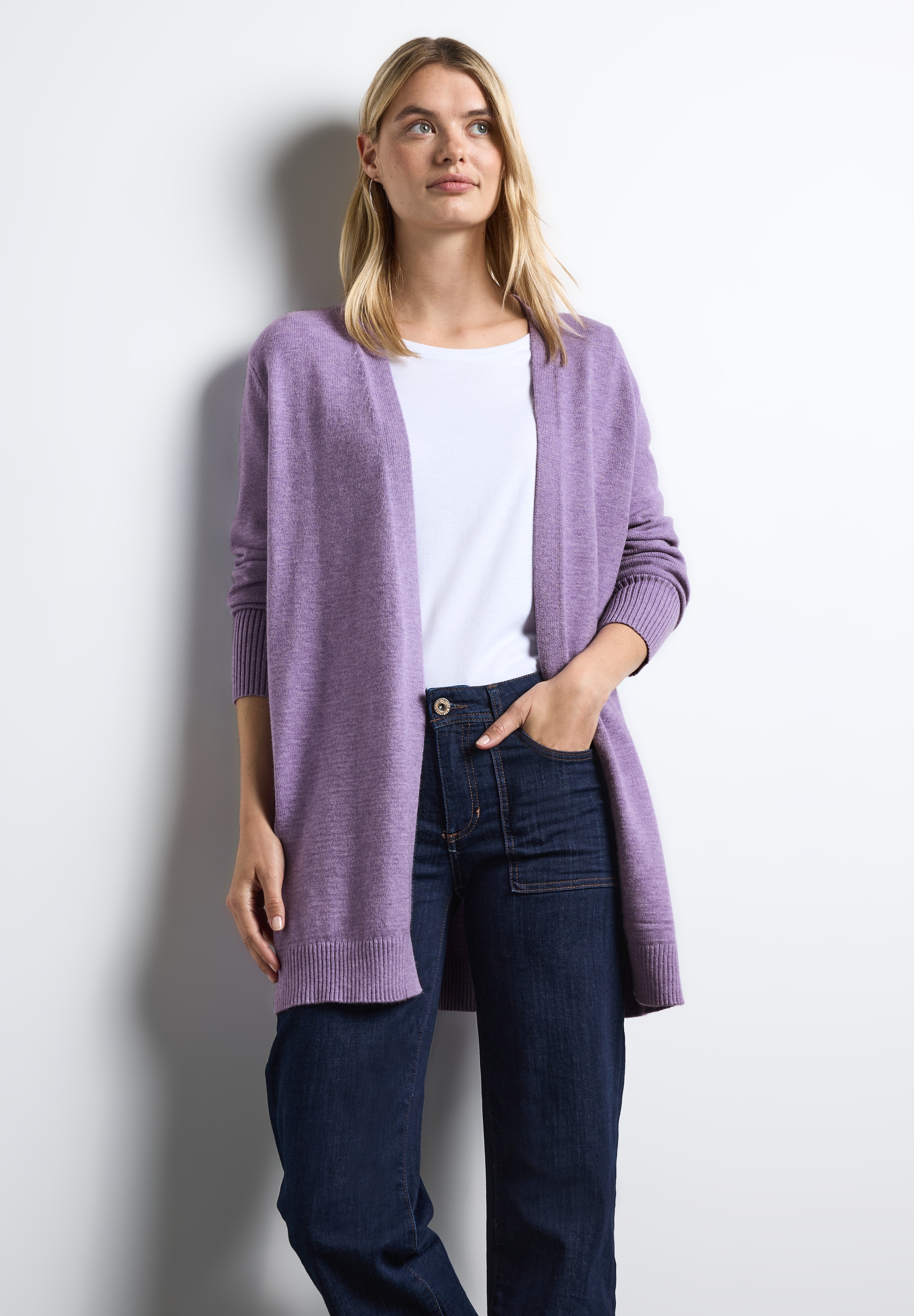 STREET ONE Cardigan verschlusslos