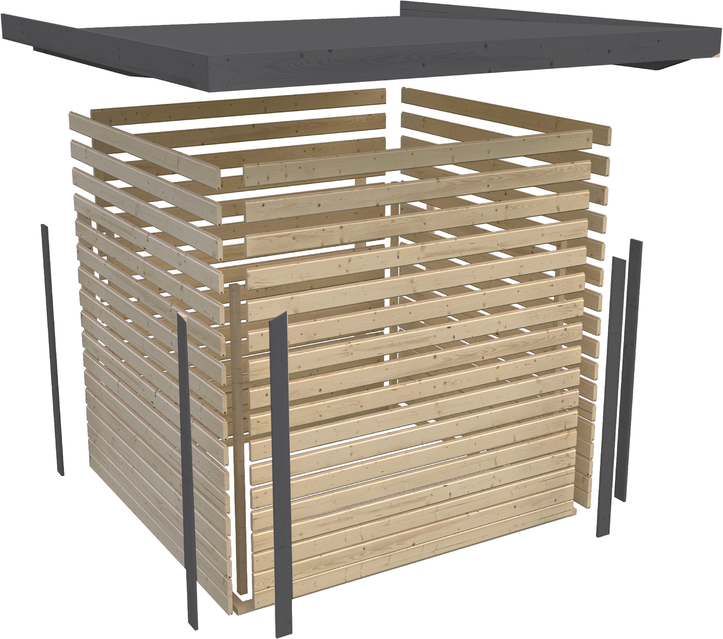 Karibu Gartenhaus »Jupiter 2 D«