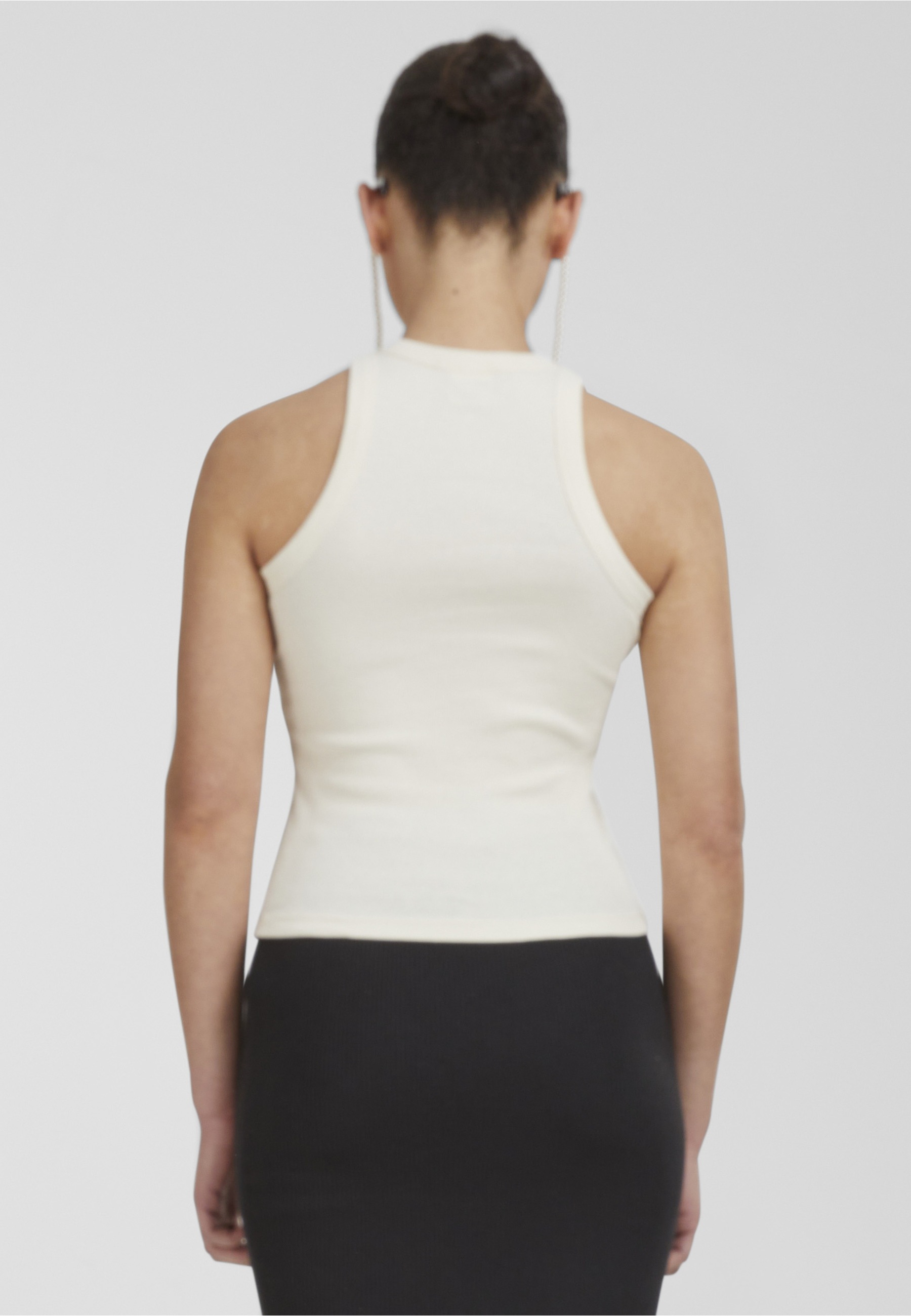 URBAN CLASSICS Tanktop »Urban Classics Damen Ladies Racer Back Rib Top«