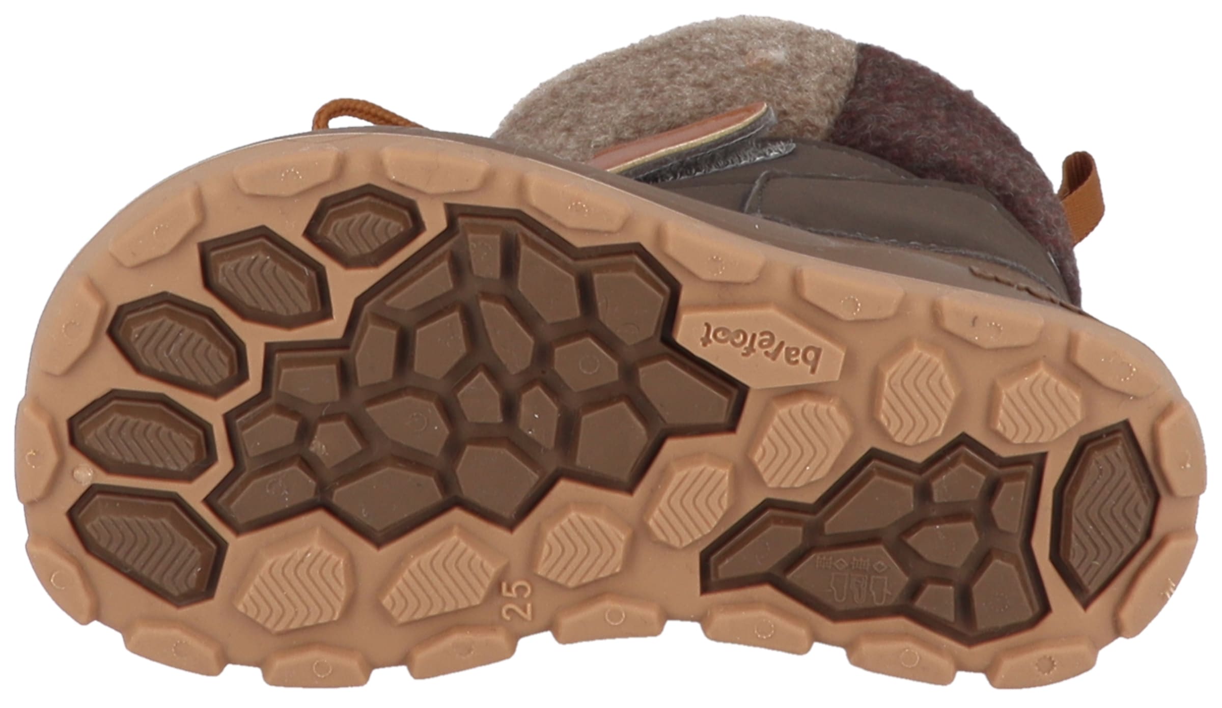 Lurchi »Jan 1 Barefoot«  Winterboots, mit Kontrastbesatz, Größenschablone zum Download