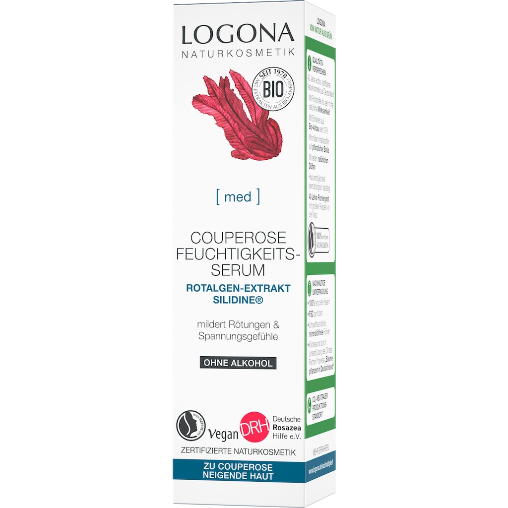 LOGONA Gesichtsserum »Logona med Couperose Feuchtigkeits-Serum«