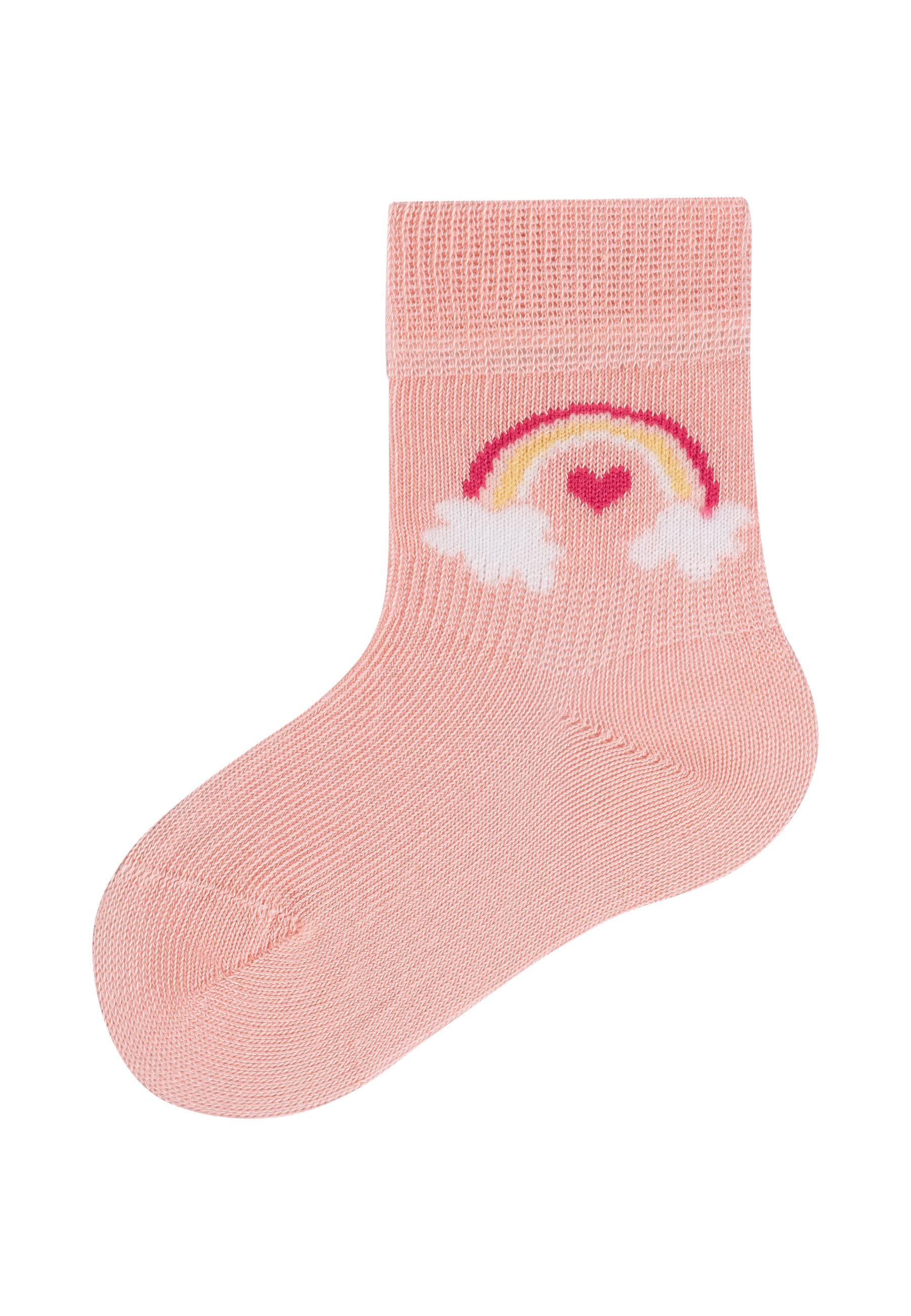Camano Socken »Babysocken ca-soft 8er Pack«, 8er Pack Aus OCS zertifizierter Baumwolle, Ohne einengenden Gummibund
