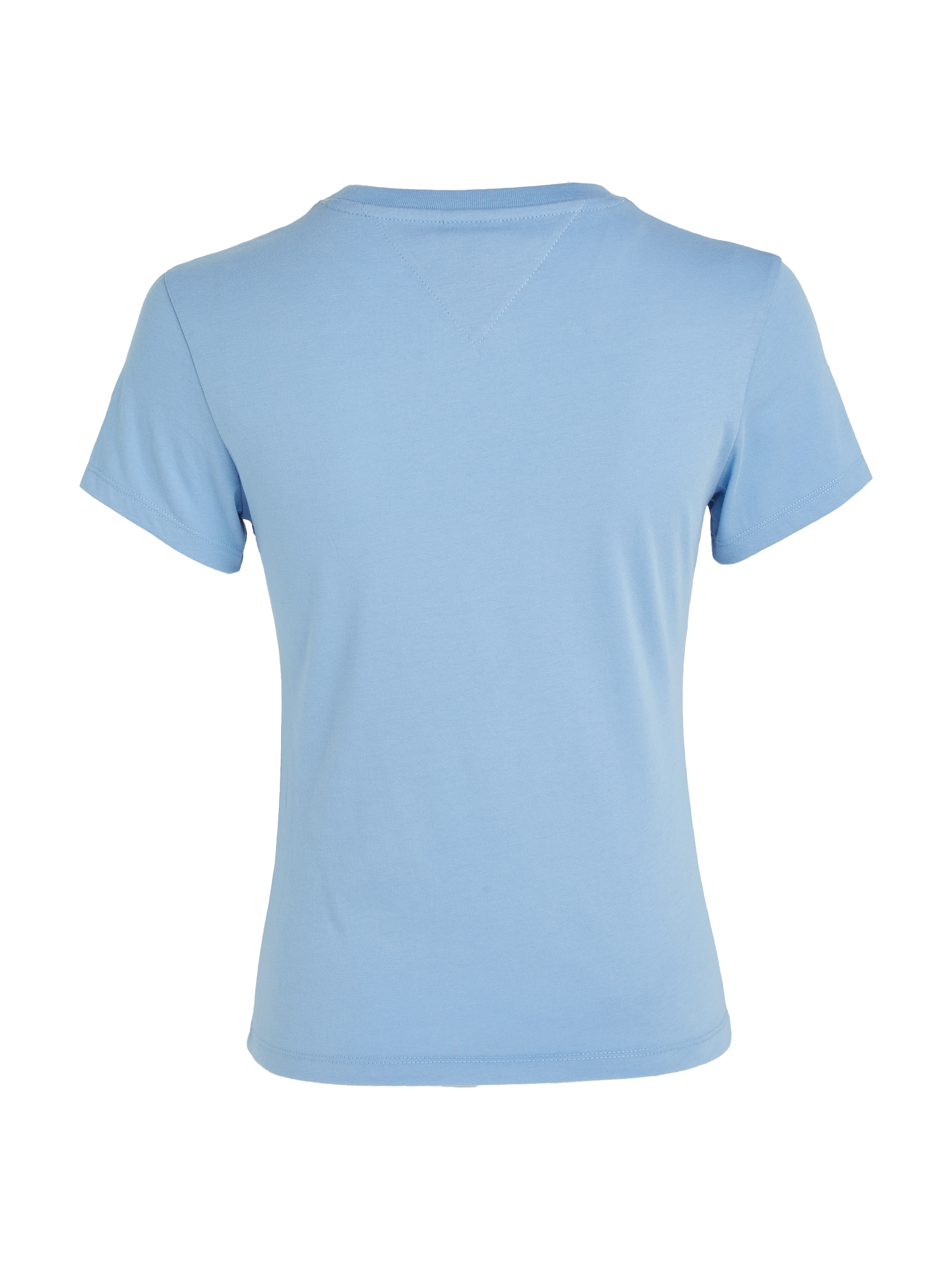 Tommy Jeans Rundhalsshirt »TJW SLIM ESSENTIAL LOGO 1 SS EXT«, mit Tommy Jeans Logoschriftzug, Rundhals