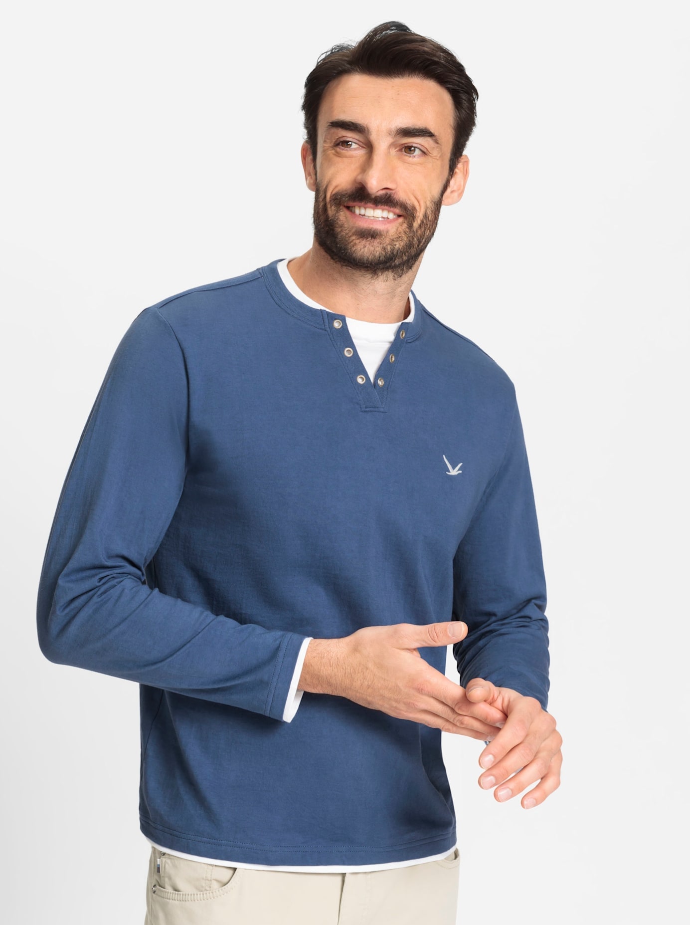 Catamaran Langarmshirt "Langarm-Shirt", (2 tlg.) günstig online kaufen