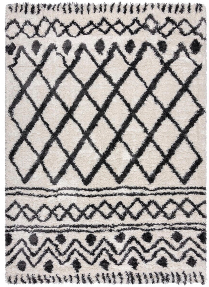 FLAIR RUGS Hochflor-Teppich »SOUQ LINES«, rechteckig, 40 mm Höhe, Souq Lines Teppich im Berber-Stil