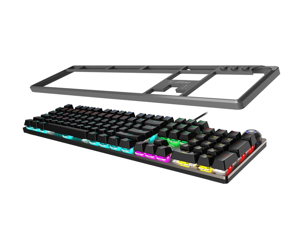 MSI Tastatur »FORGE GK-310 RED Gaming Keyboard, verkabelt«