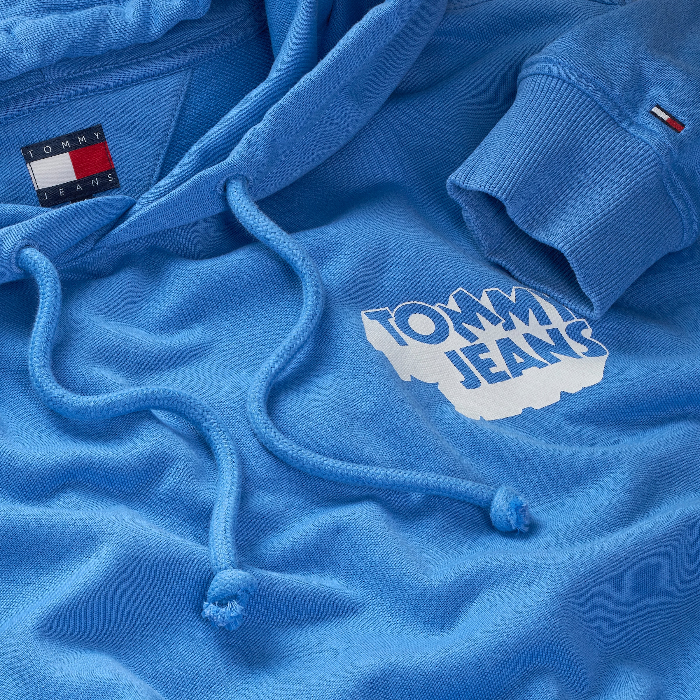 Tommy Jeans Kapuzensweatshirt »TJM STACK BACK LOGO HOODIE EXT«, Mit Rundhalsausschnitt