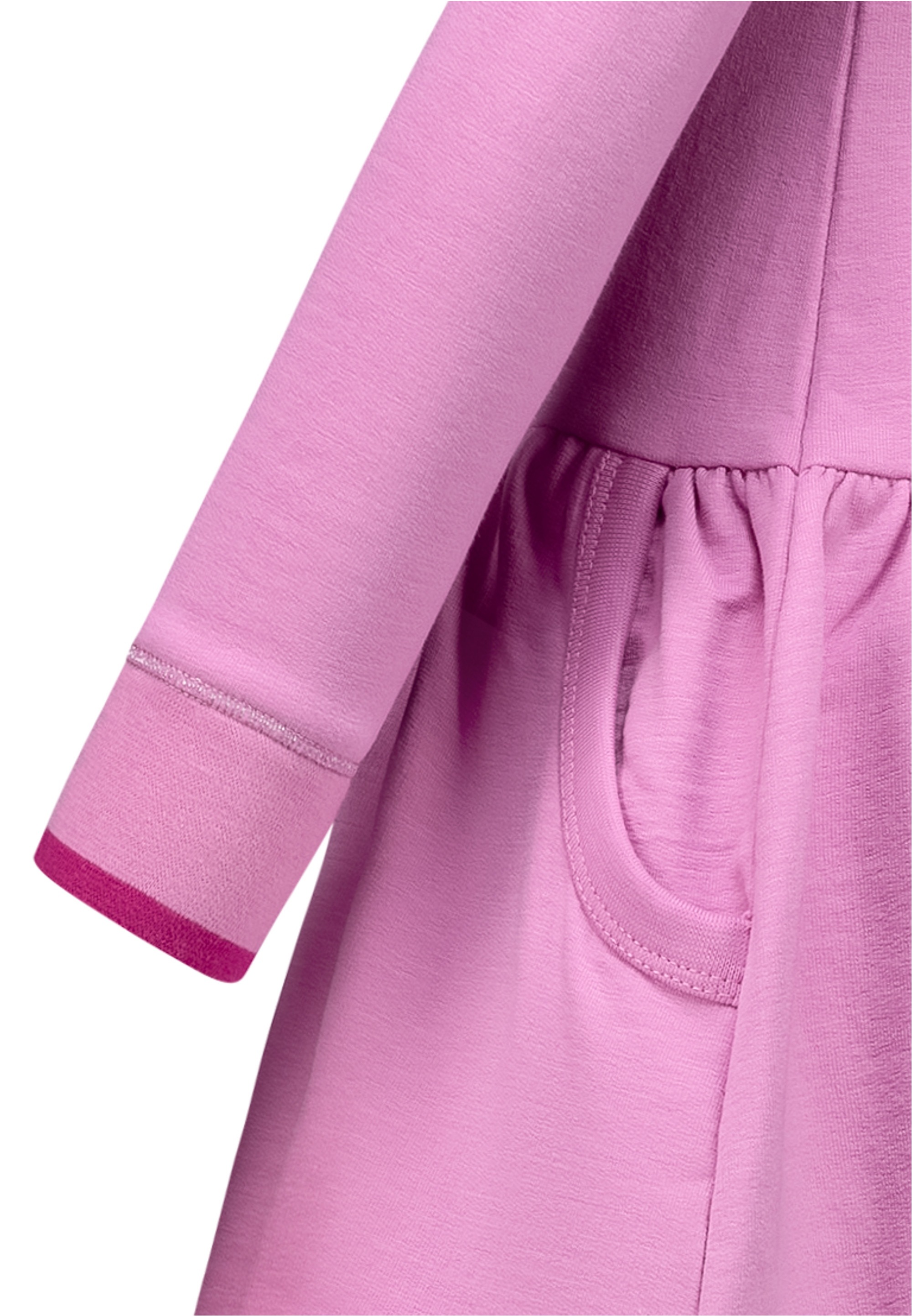 SALT AND PEPPER Jerseykleid »More Fun Hearts«, mit Pailletten und Stickerei