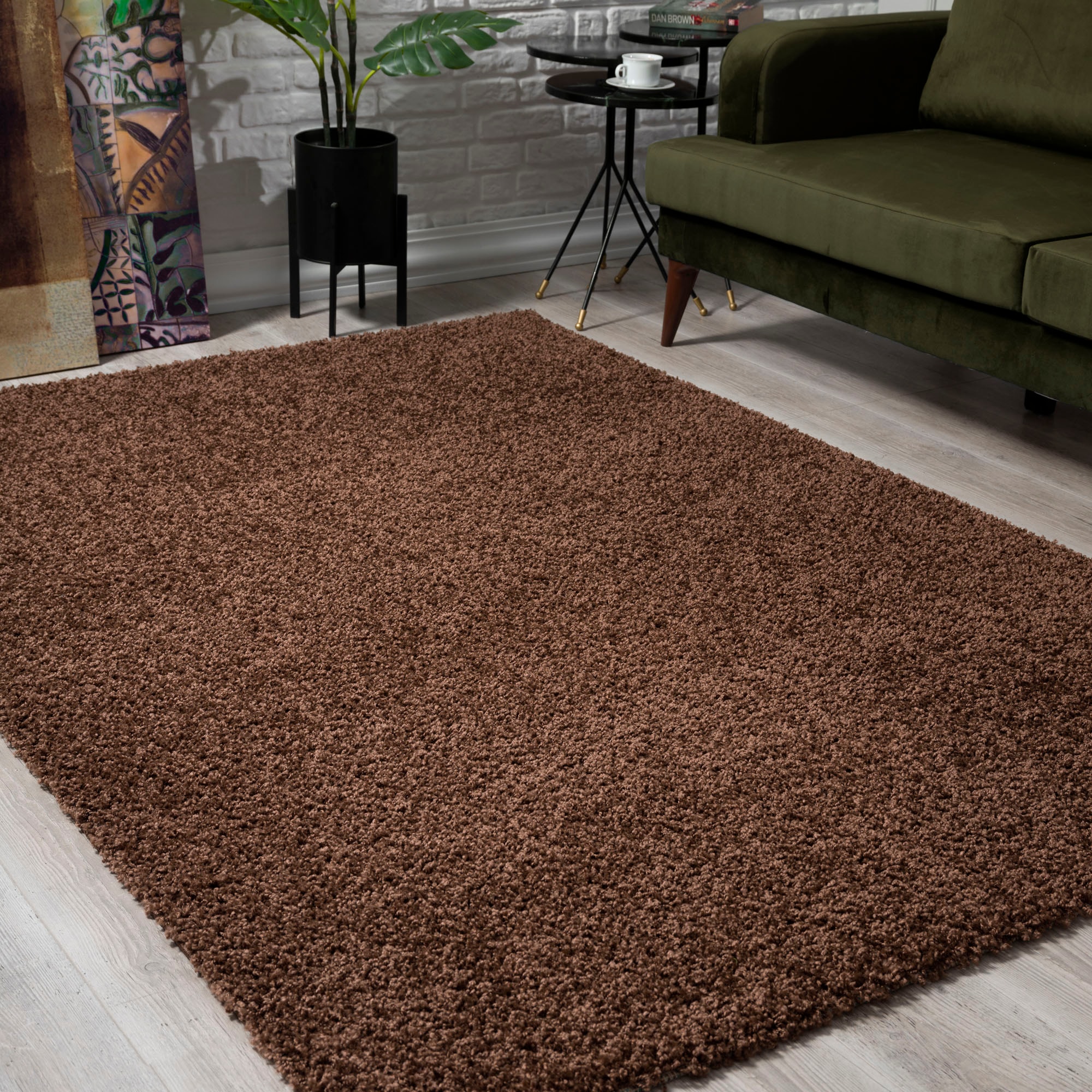 Sanat Hochflor-Teppich »LOCA«, rechteckig, Wohnzimmer, Langflor, Shaggy, Schlafzimmer