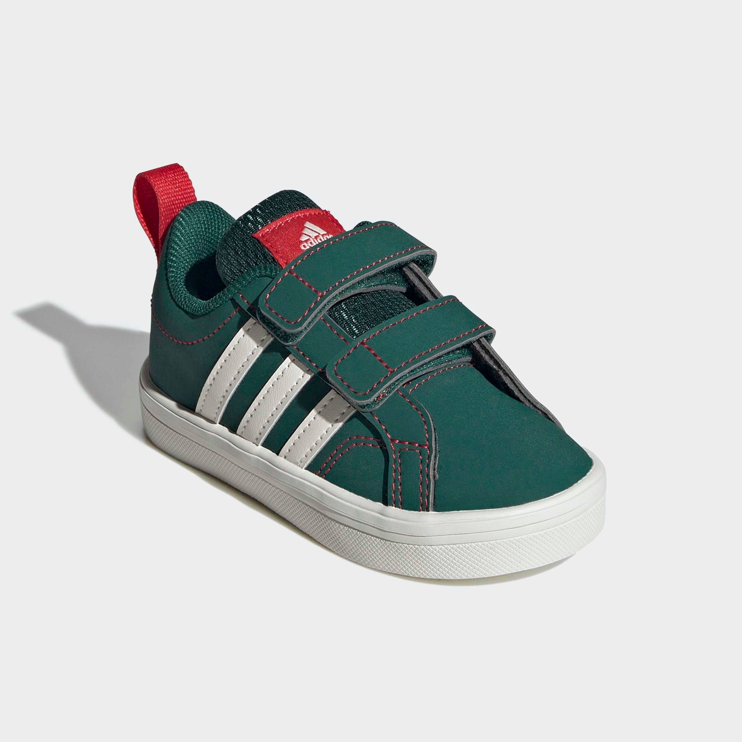 Adidas Baskets Pour Bébé Vs Pace 2.0 Collegiate Green / Core White / Core Black EU 24 Garçons,Filles