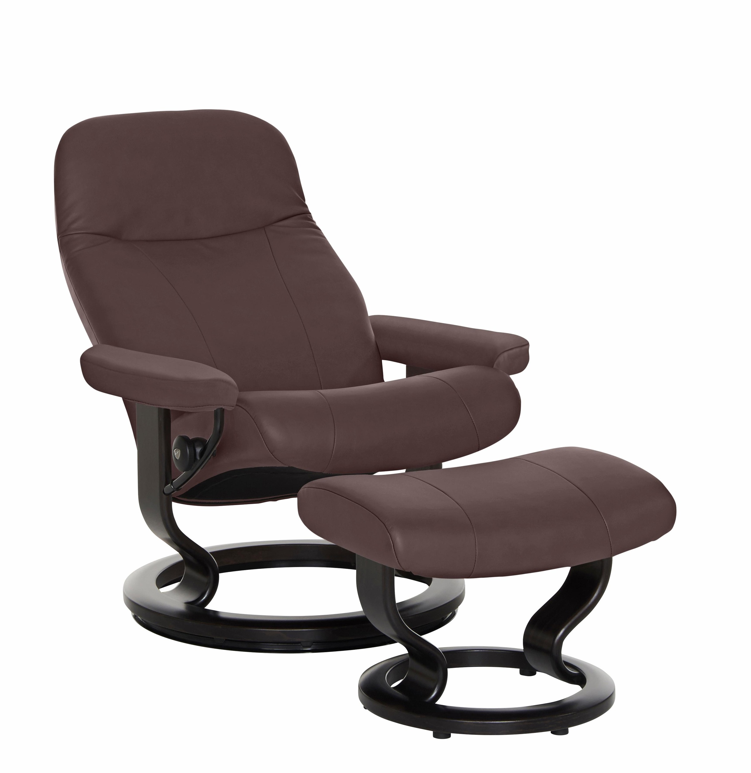 Stressless® Relaxsessel »Garda«, (Set, Relaxsessel | Gestell mit mit BAUR Wenge mit Base, bestellen M, Hocker), Hocker, Classic Größe