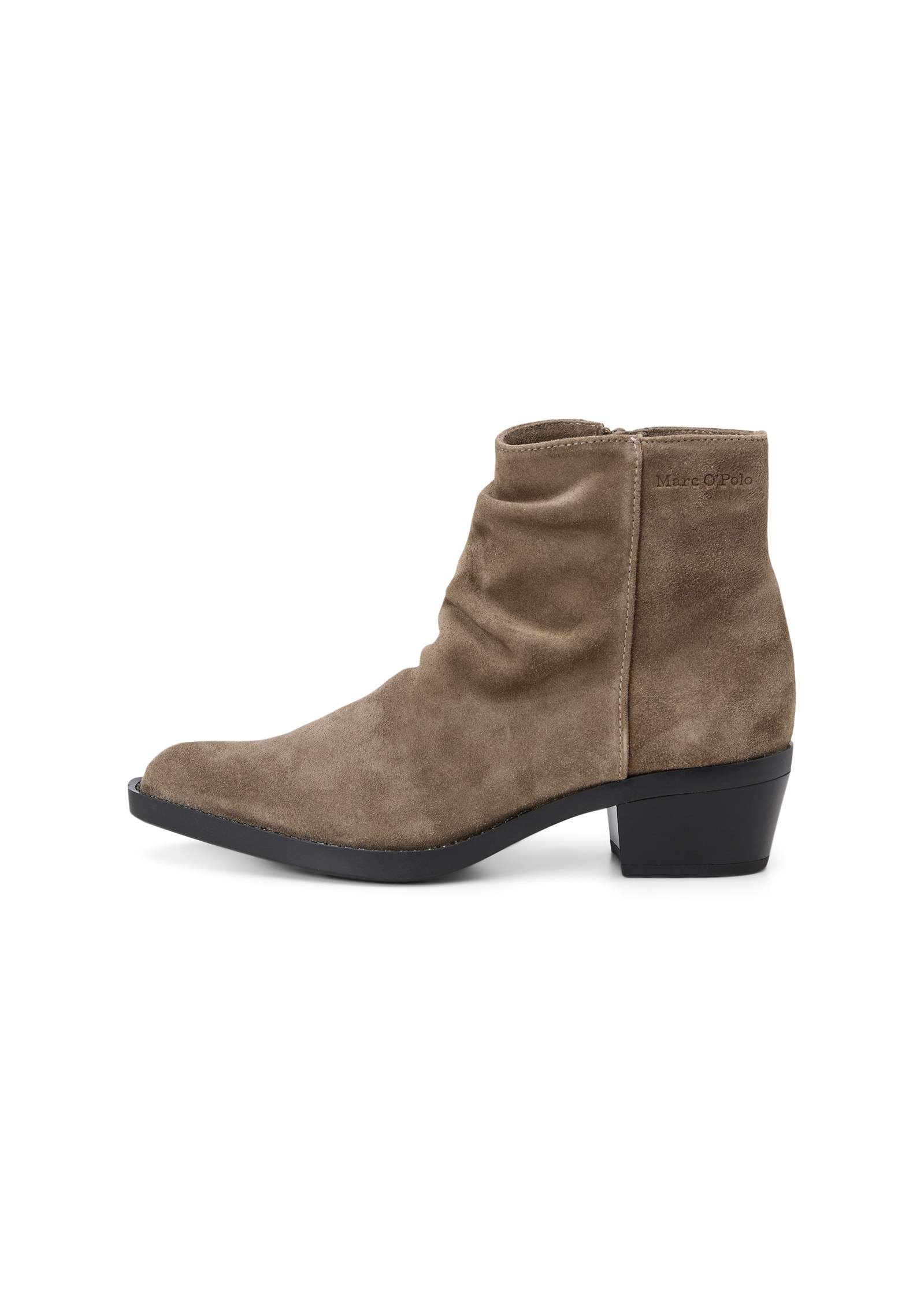 Marc O'Polo Stiefelette »aus geöltem Veloursleder«